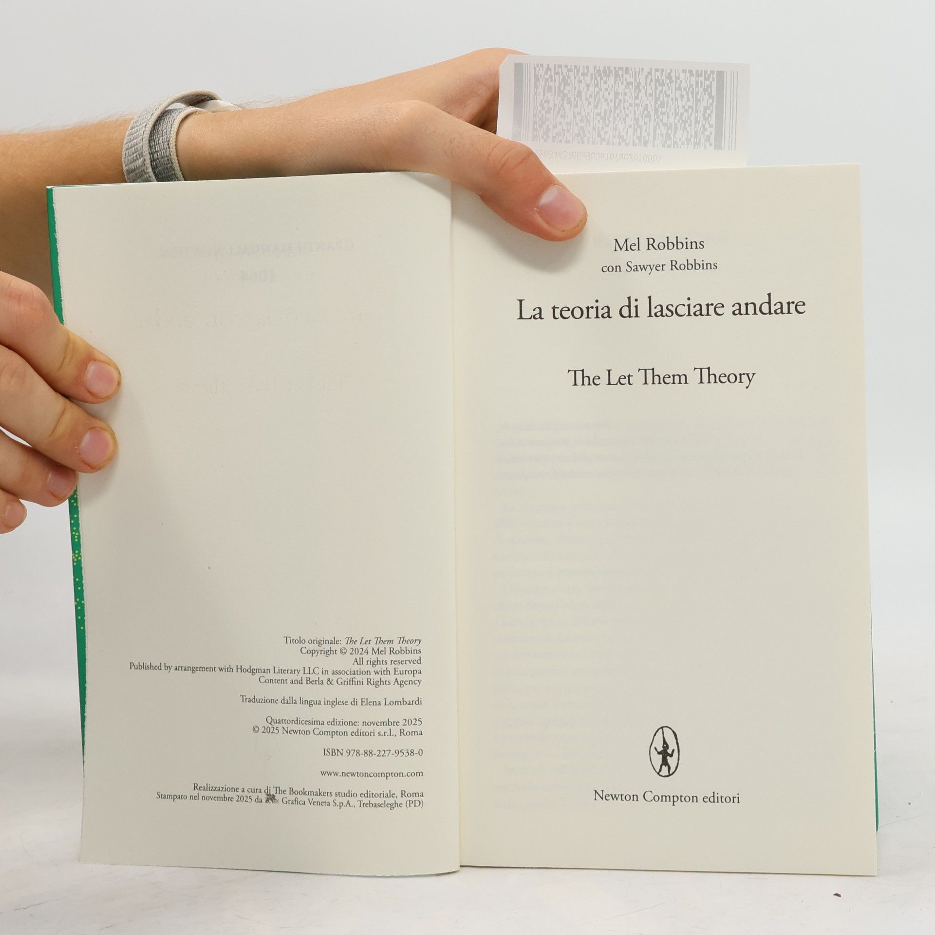 Mel Robbins Grandi manuali Newton: La teoria di lasciare andare. The let them theory