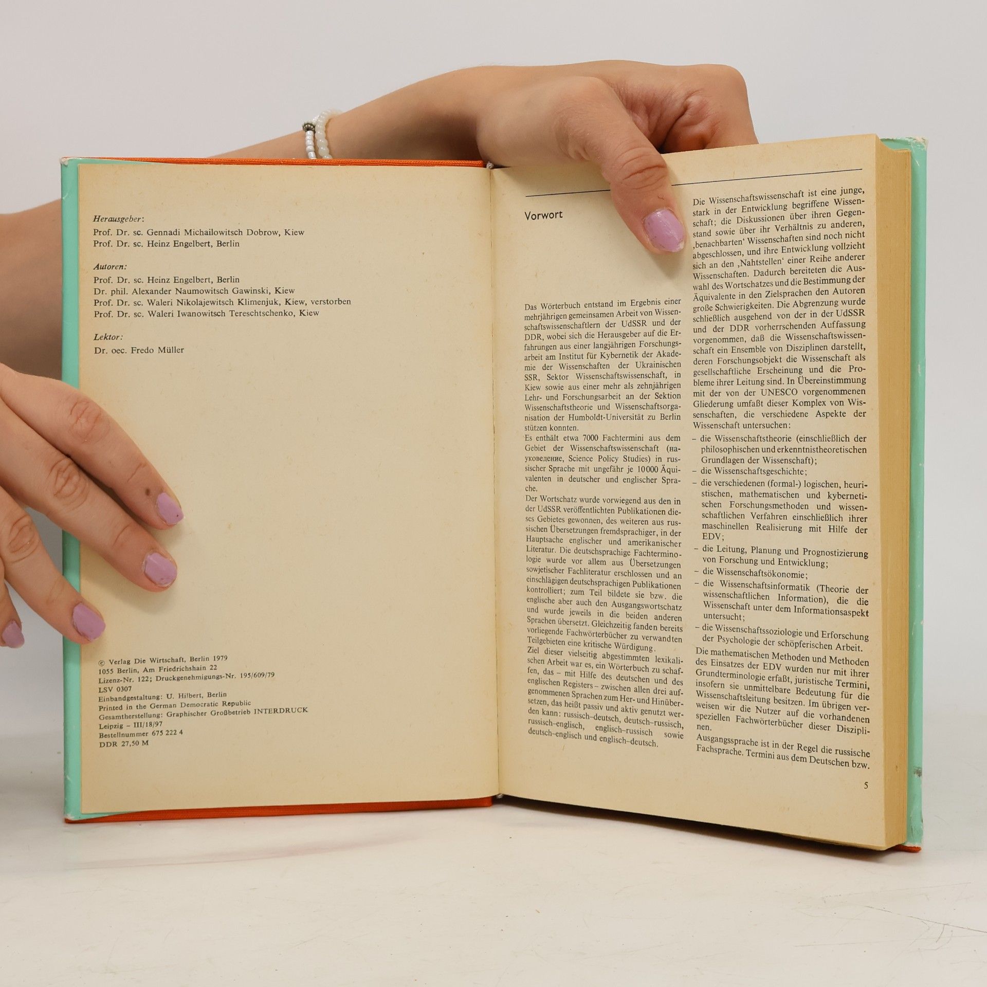 Autorenkollektiv Wörterbuch der Wissenschafts-wissenschaft. Russisch-Deutsch-Englisch