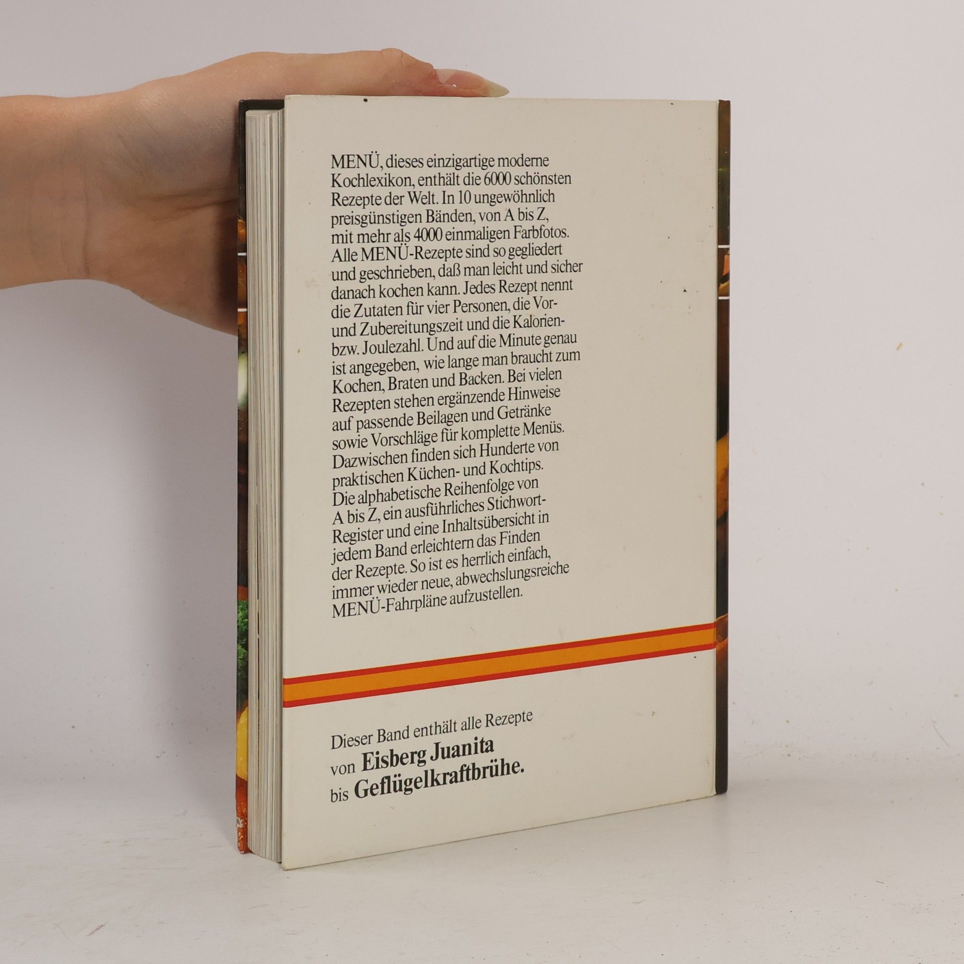Collectif d'auteurs Menu. Das große moderne Kochlexikon 3. Eis-Gef
