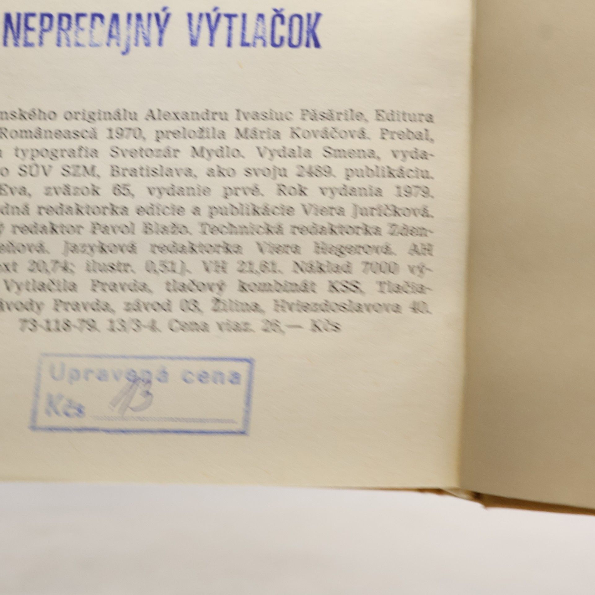 Alexandru Ivasiuc Vtáci