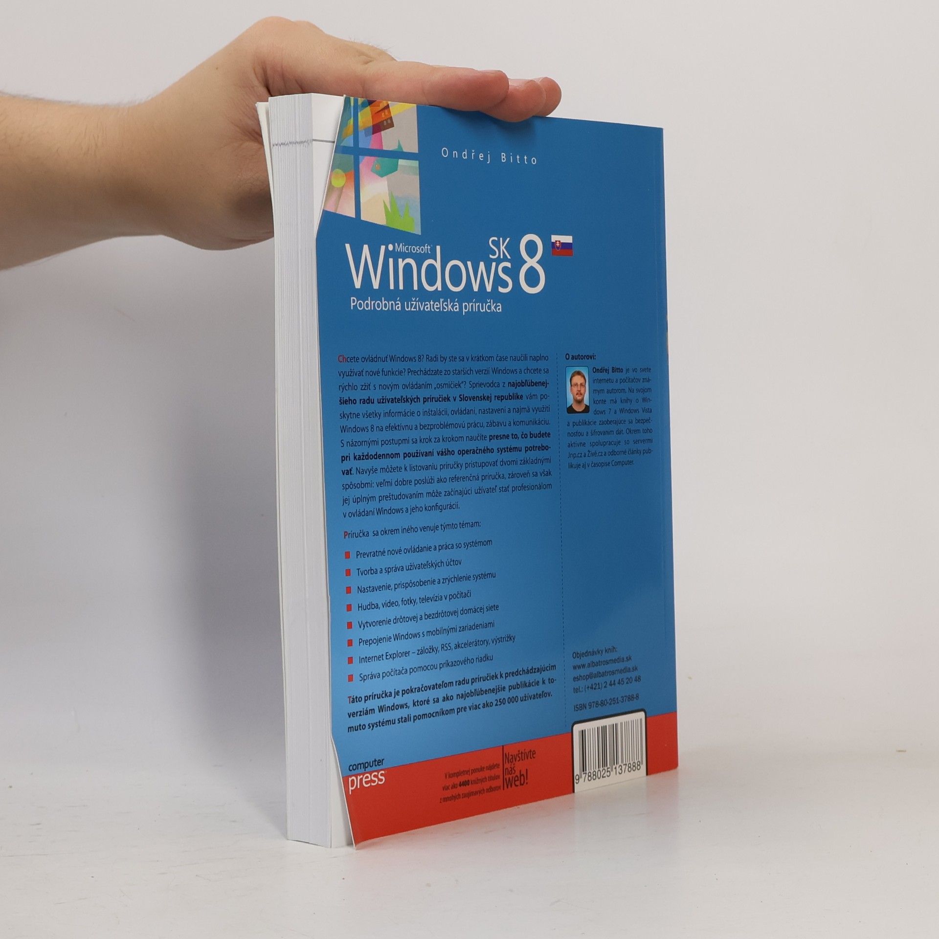 Ondřej Bitto Microsoft Windows 8 SK: podrobná užívateľská príručka
