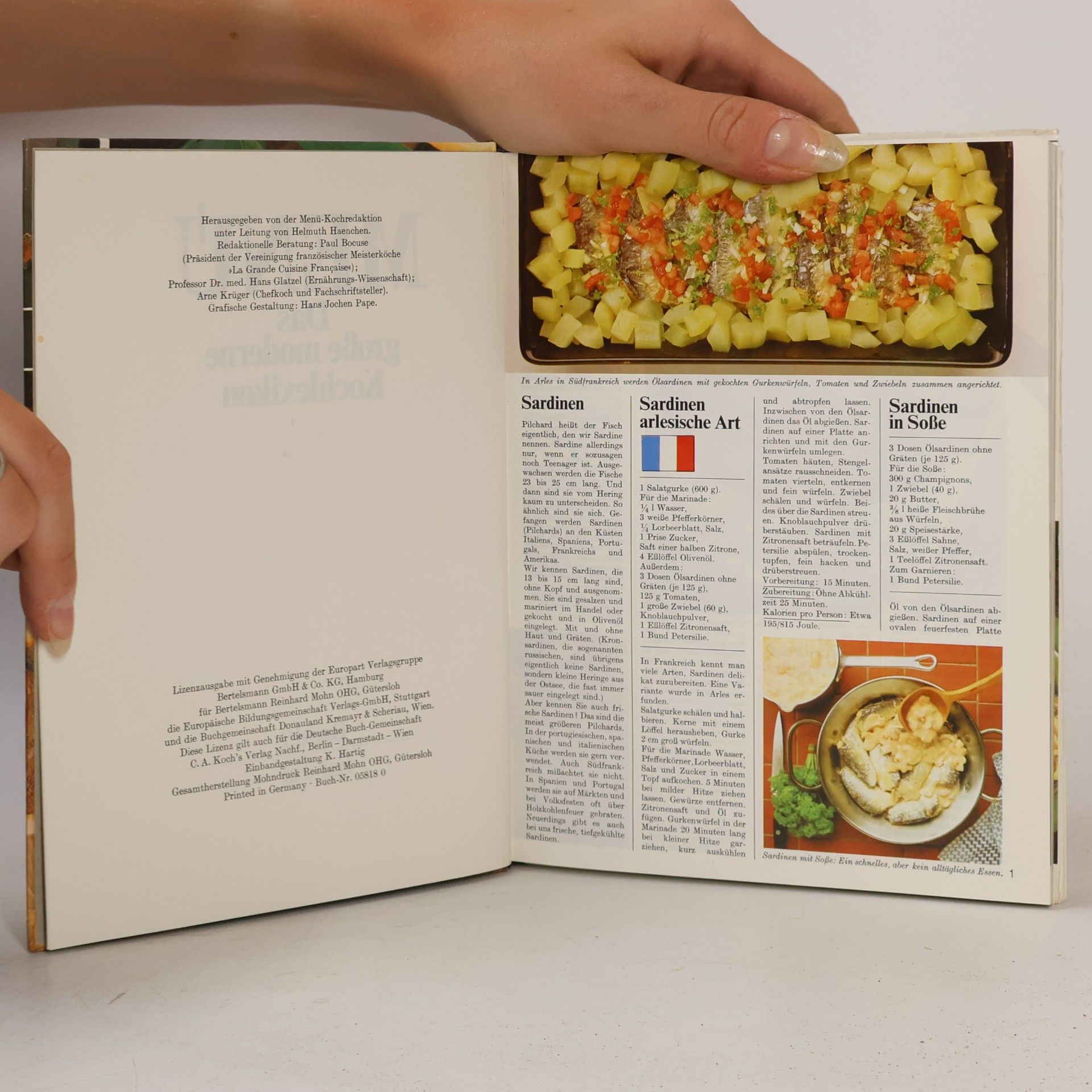 Autorenkollektiv Menu 9. Das große moderne Kochlexikon