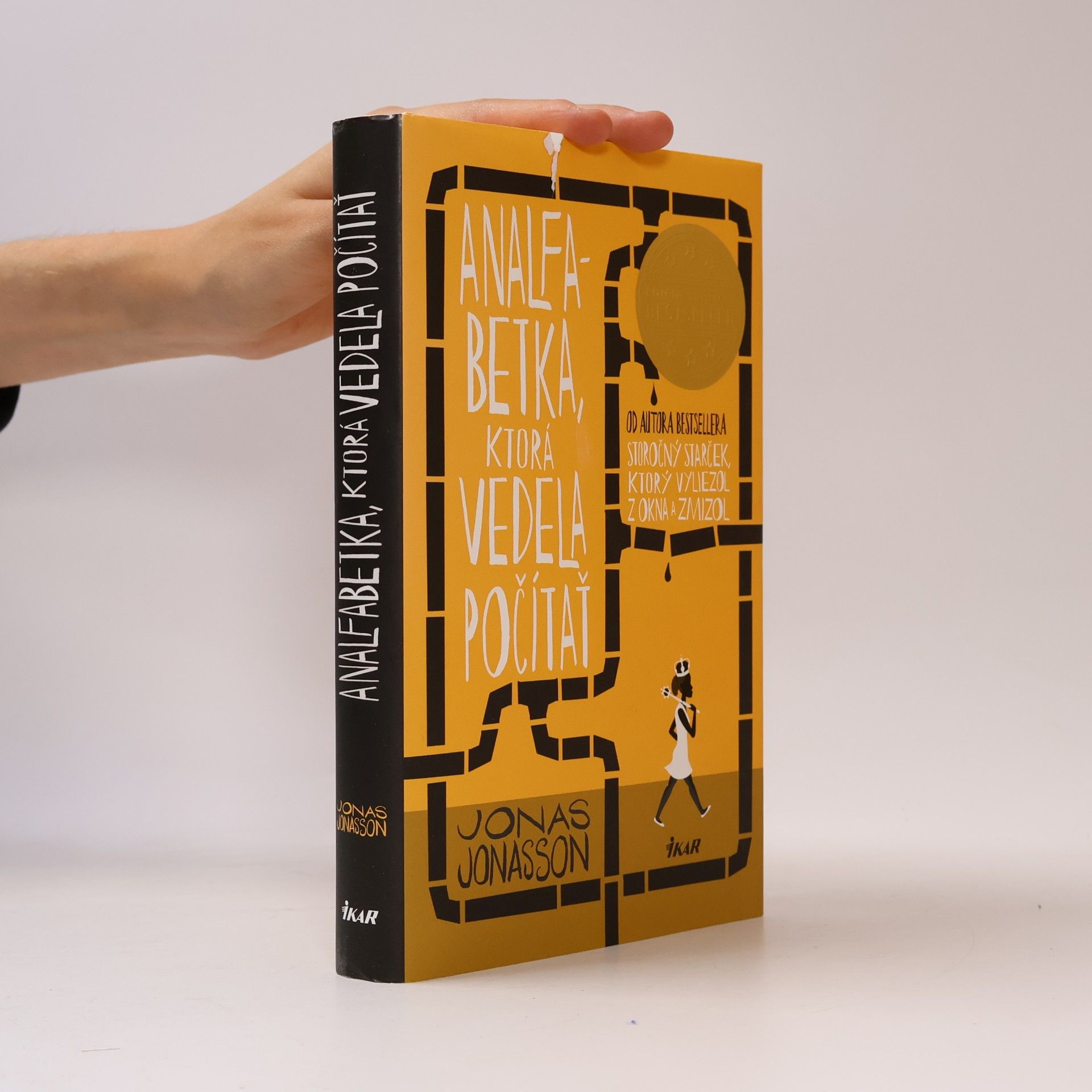 Jonas Jonasson Analfabetka, ktorá vedela počítať