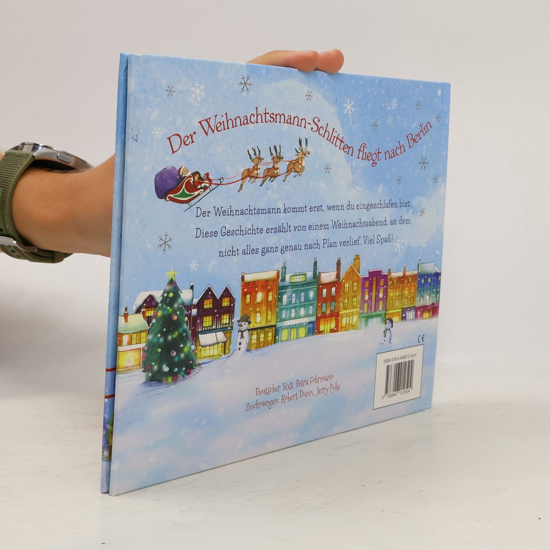 Eric James Der Weihnachtsmann-Schlitten fliegt nach Berlin