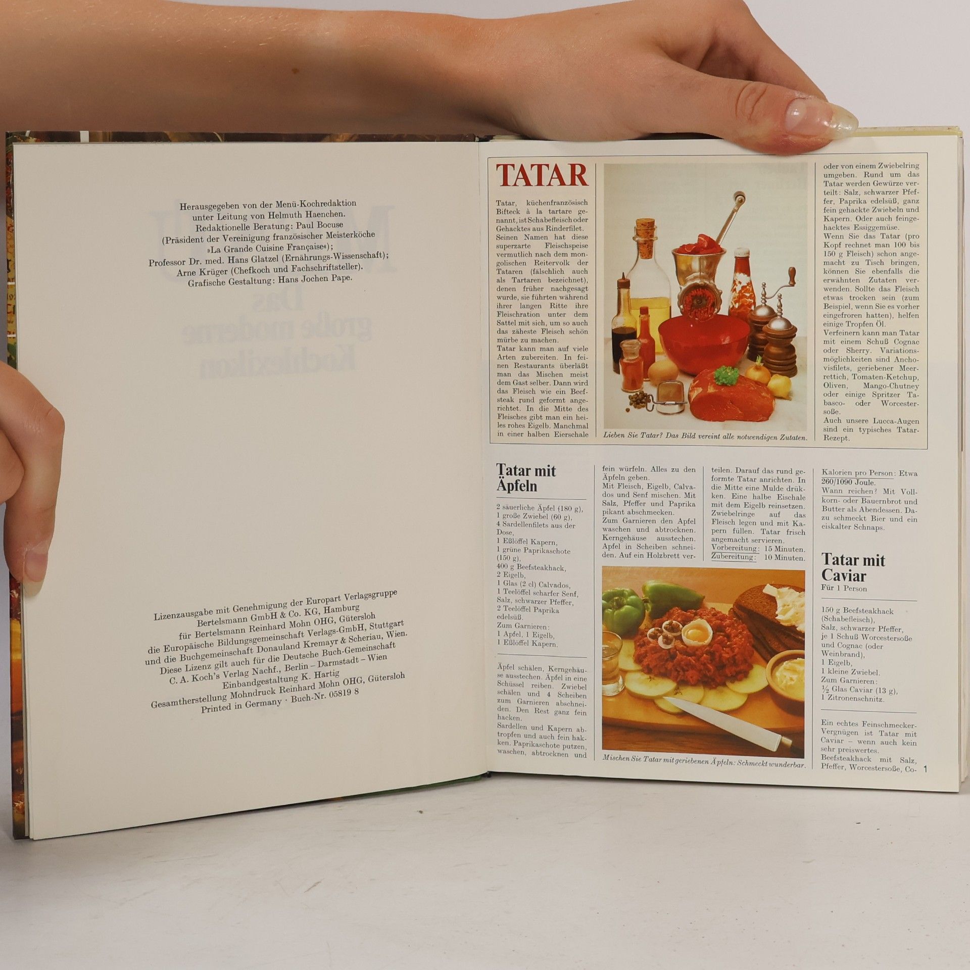 Autorenkollektiv Menu. Das große moderne Kochlexikon 10