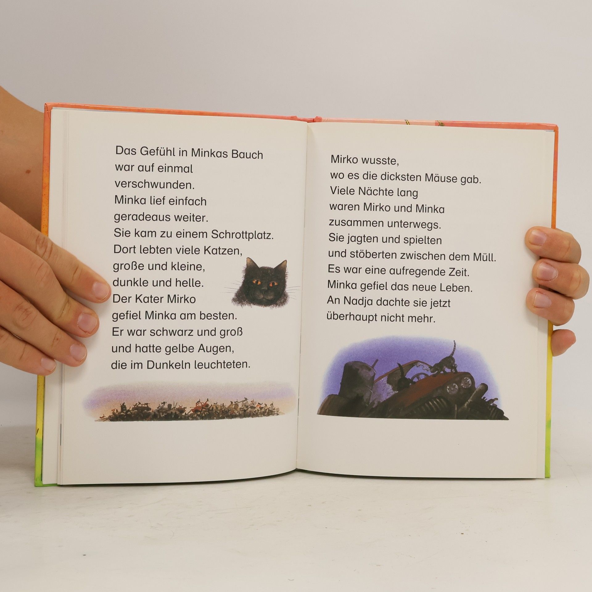 MArliese Aroldová Lesefant. Die liebste Katze der Welt.