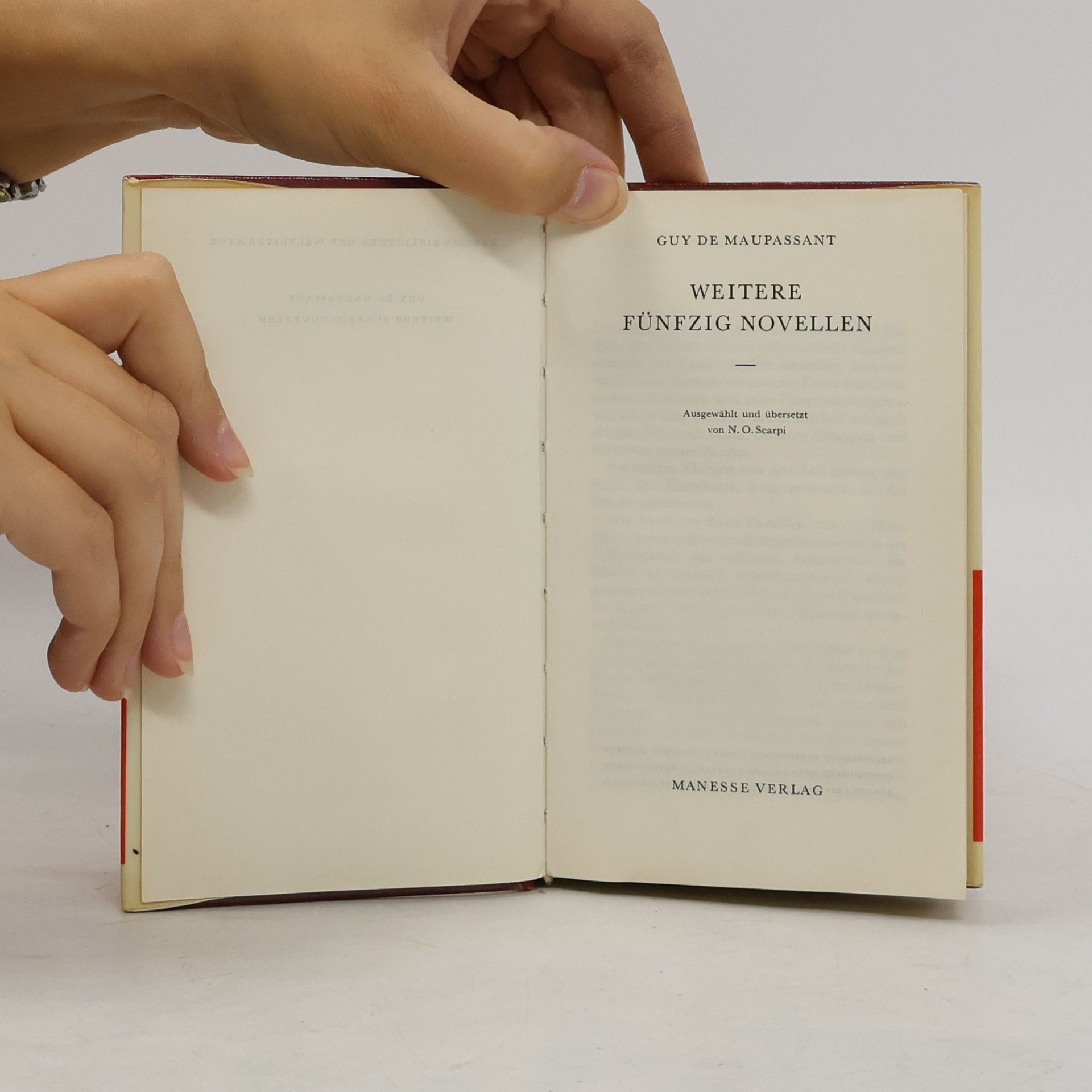 Guy de Maupassant Weitere fünfzig Novellen