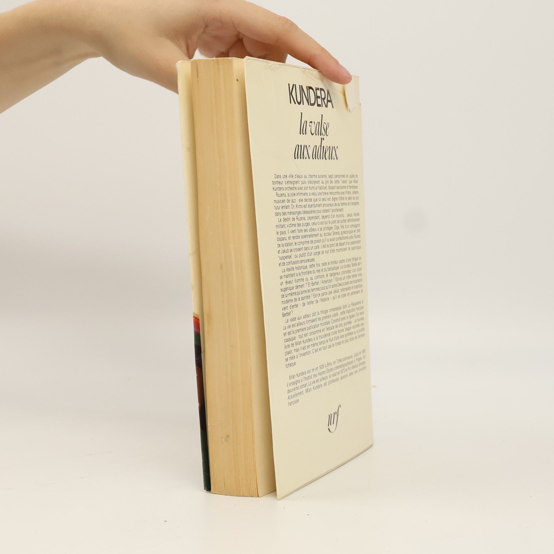 Milan Kundera La valse aux adieux