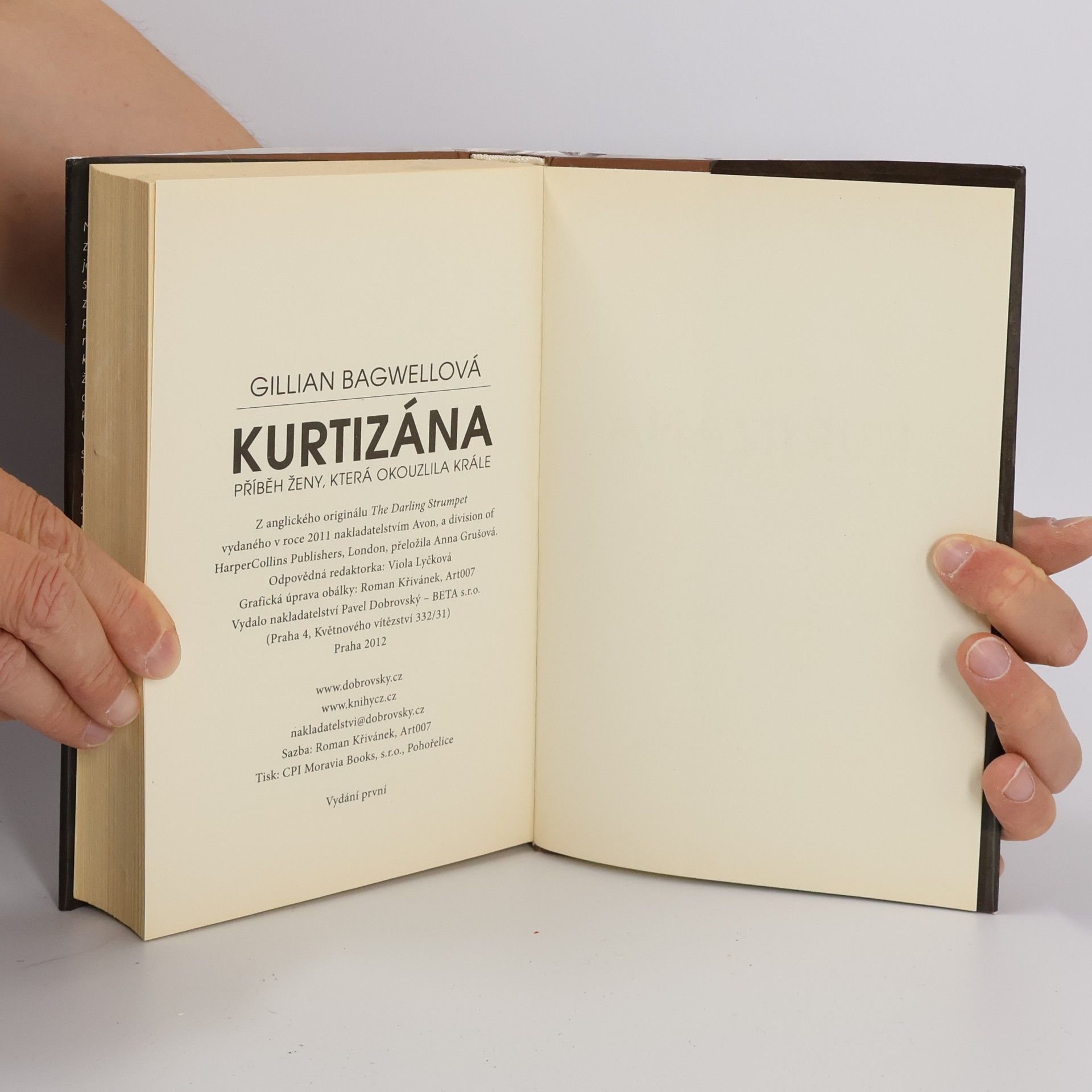 Gillian Bagwell Kurtizána. Příběh ženy, která okouzlila krále