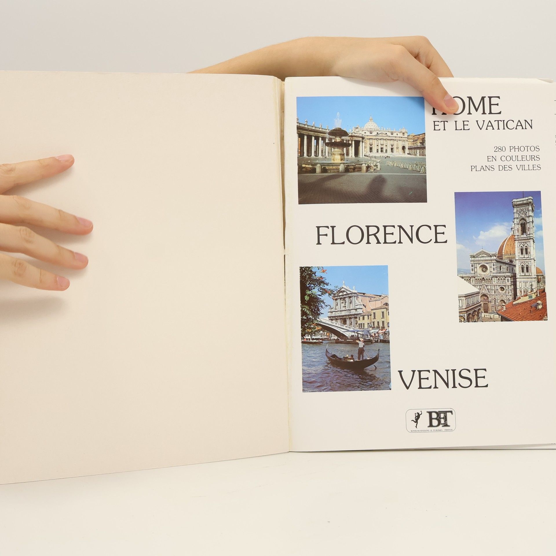 Unknown Author Rome et le Vatican, Florence, Venise. Trois des perles d'Italie