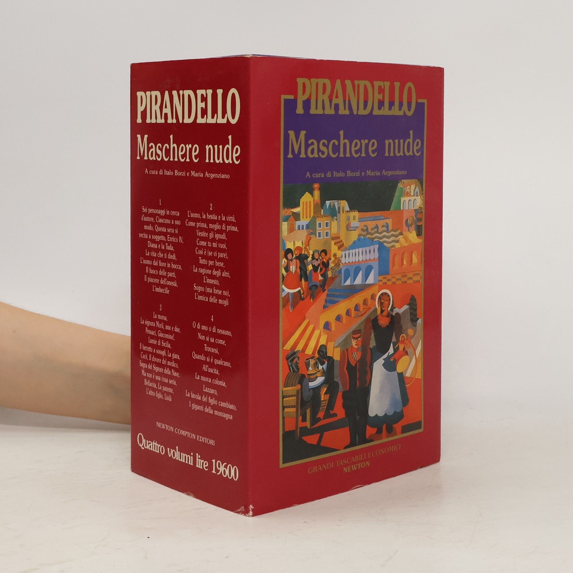 Luigi Pirandello Maschere nude 1-4