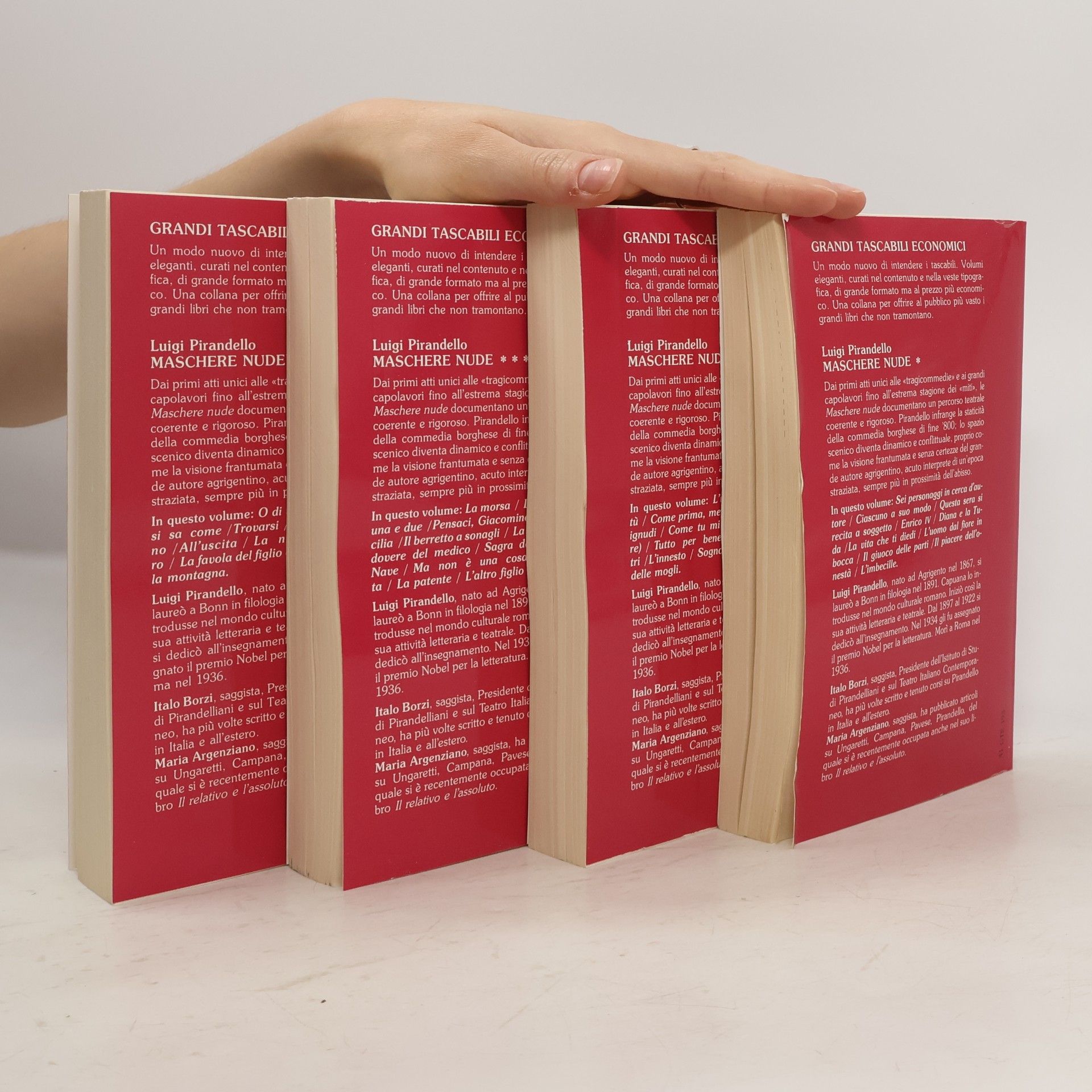 Luigi Pirandello Maschere nude 1-4