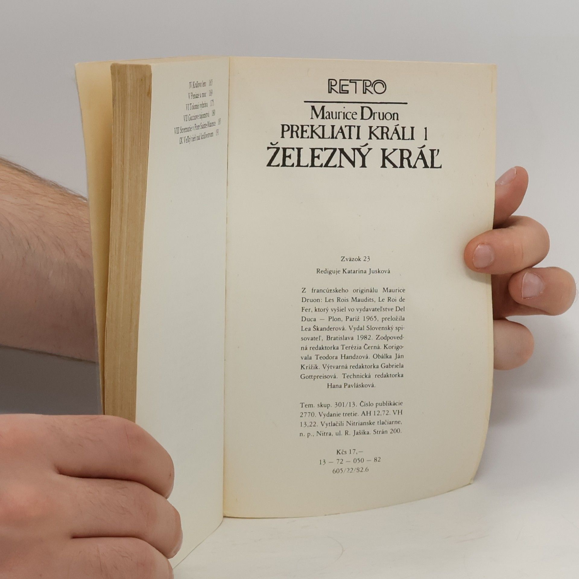 Maurice Druon Prekliati králi 1. Železný kráľ