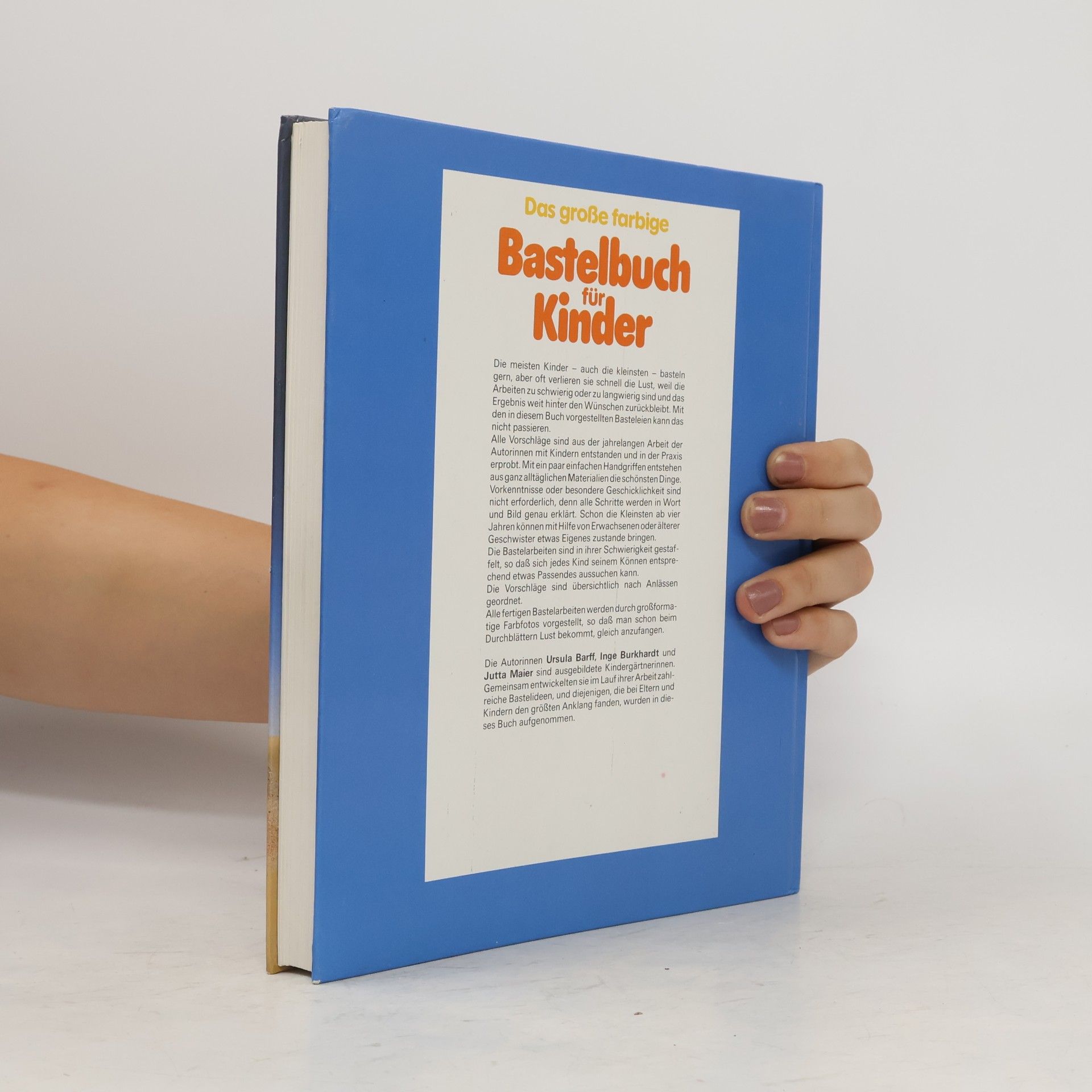 Ursula Barff Das große farbige Bastelbuch für Kinder