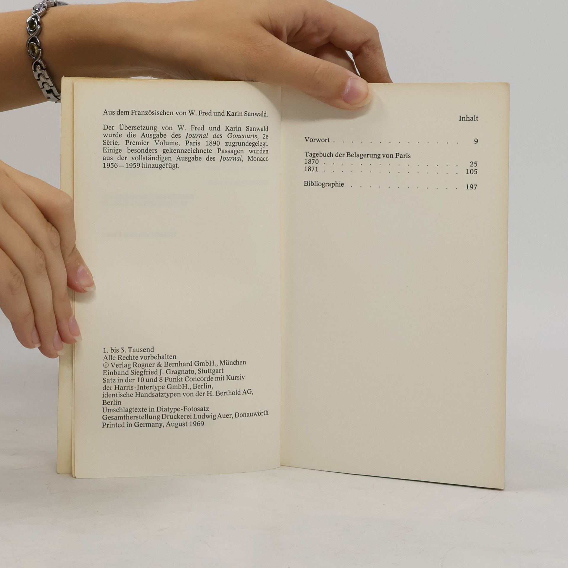 Edmond de Goncourt Tagebuch der Belagerung von Paris