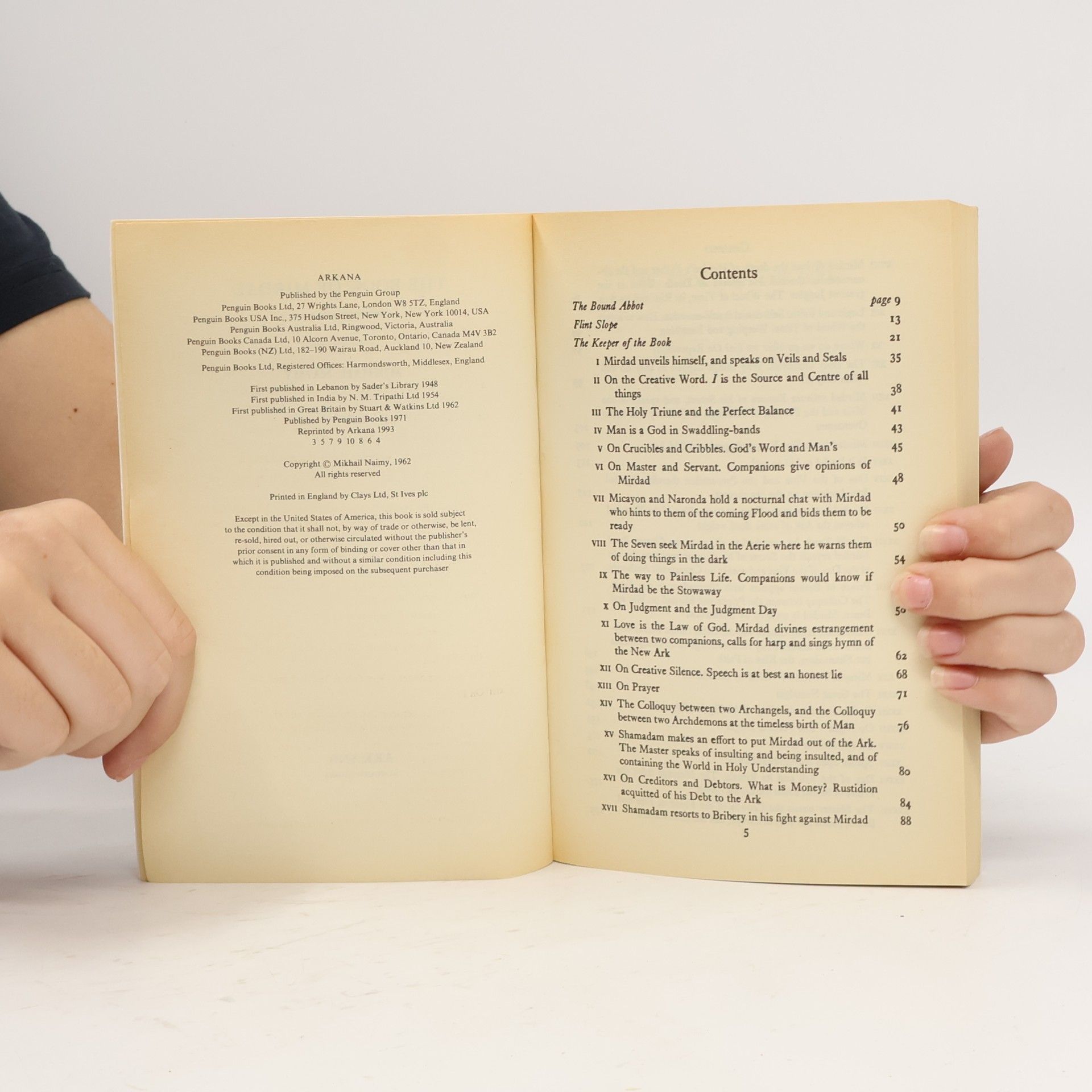 Mikhail Naimy Arkana: The Book of Mirdad