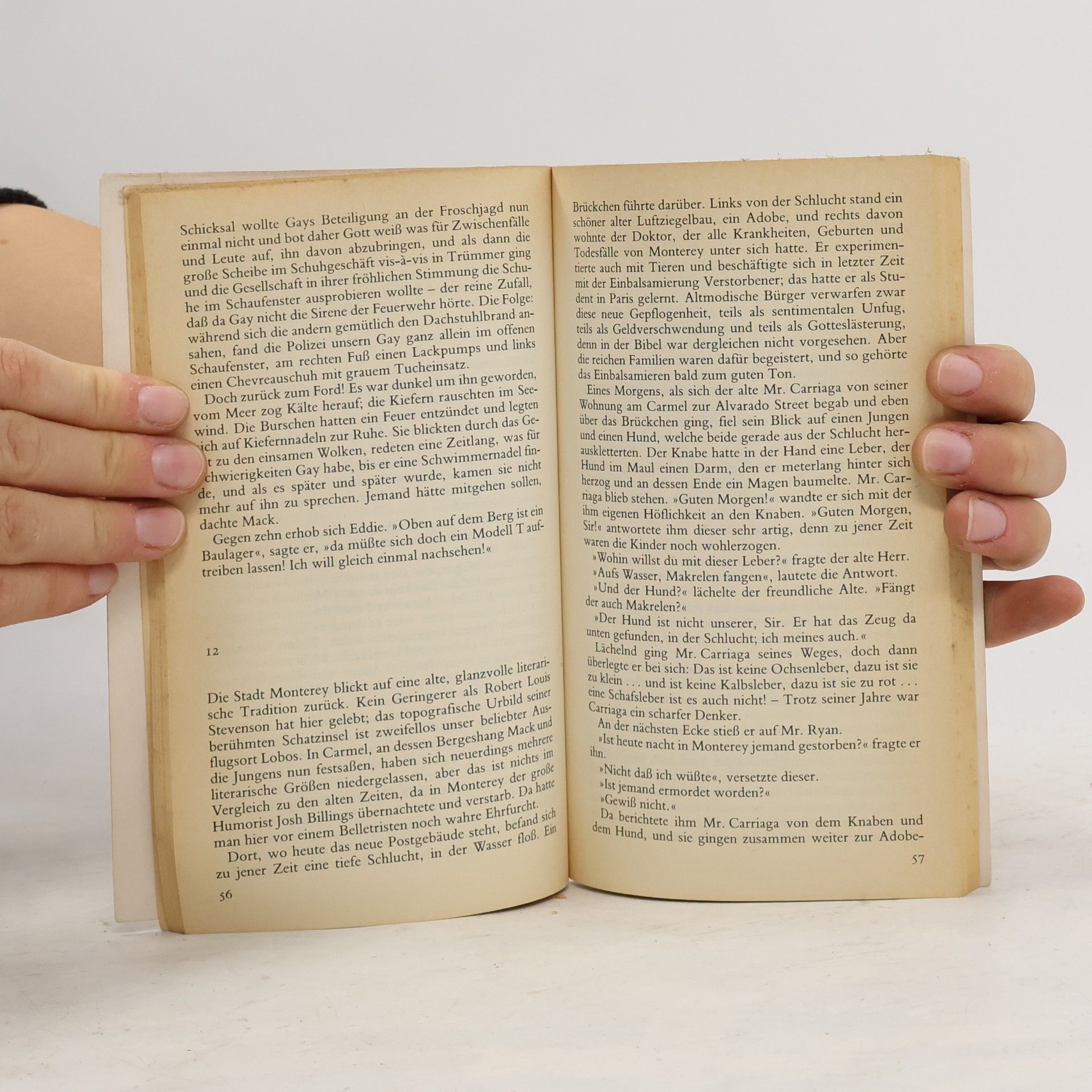 John Steinbeck Die Straße der Ölsardinen
