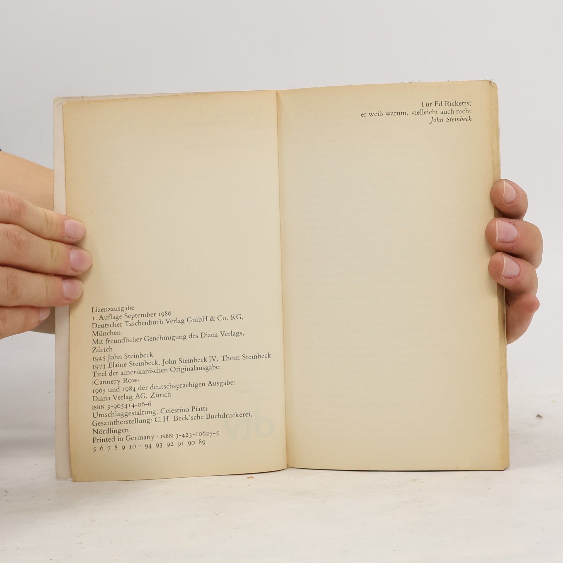 John Steinbeck Die Straße der Ölsardinen