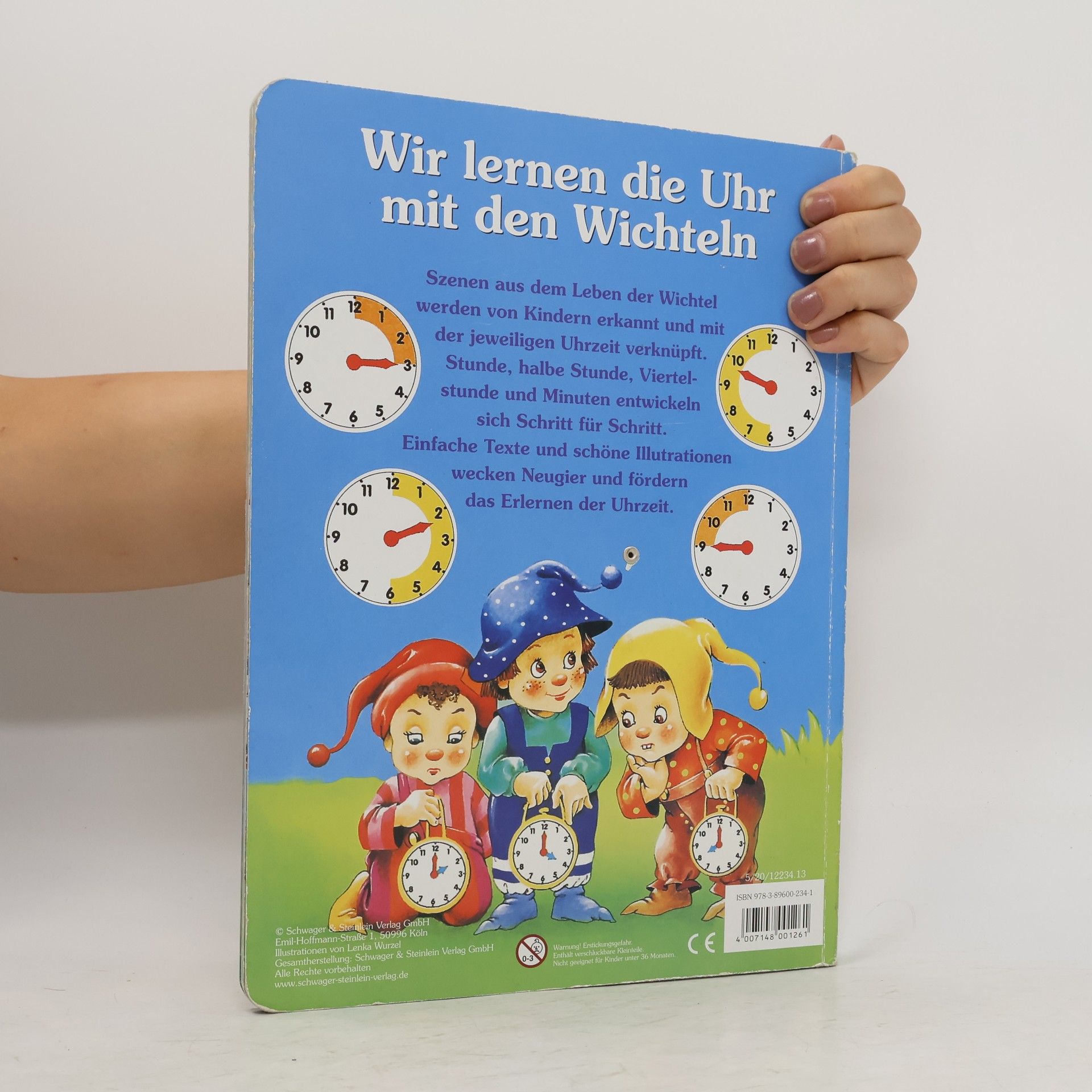 Lenka Wurzel Wir lernen die Uhr mit den Wichteln