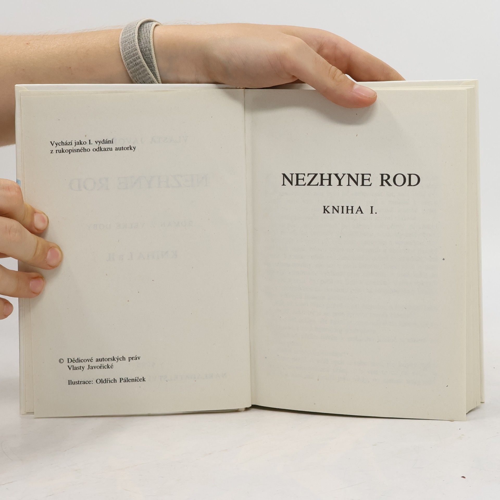 Vlasta Javořická Nezhyne rod I. a II. díl