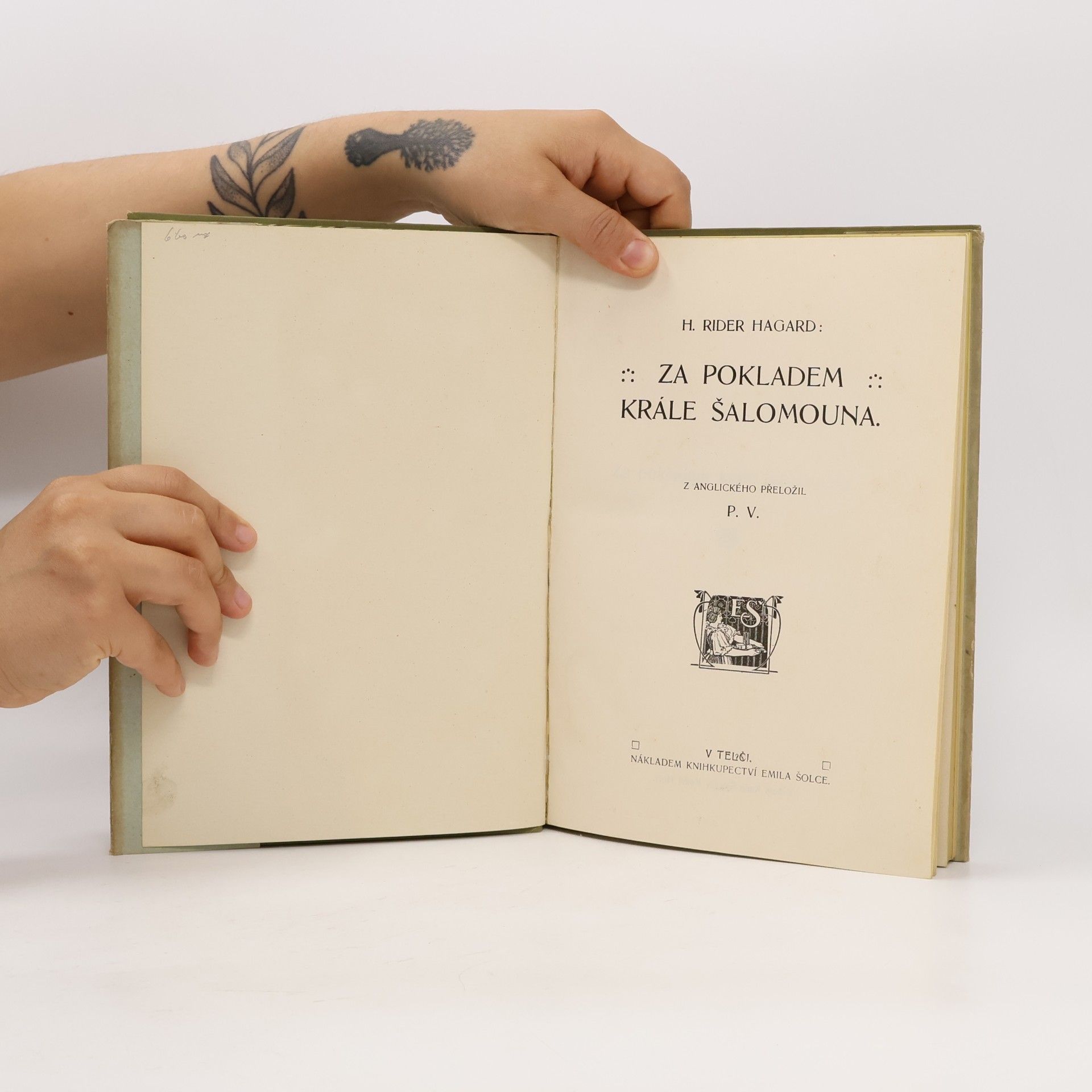H. Rider Haggard Za pokladem krále Šalomouna