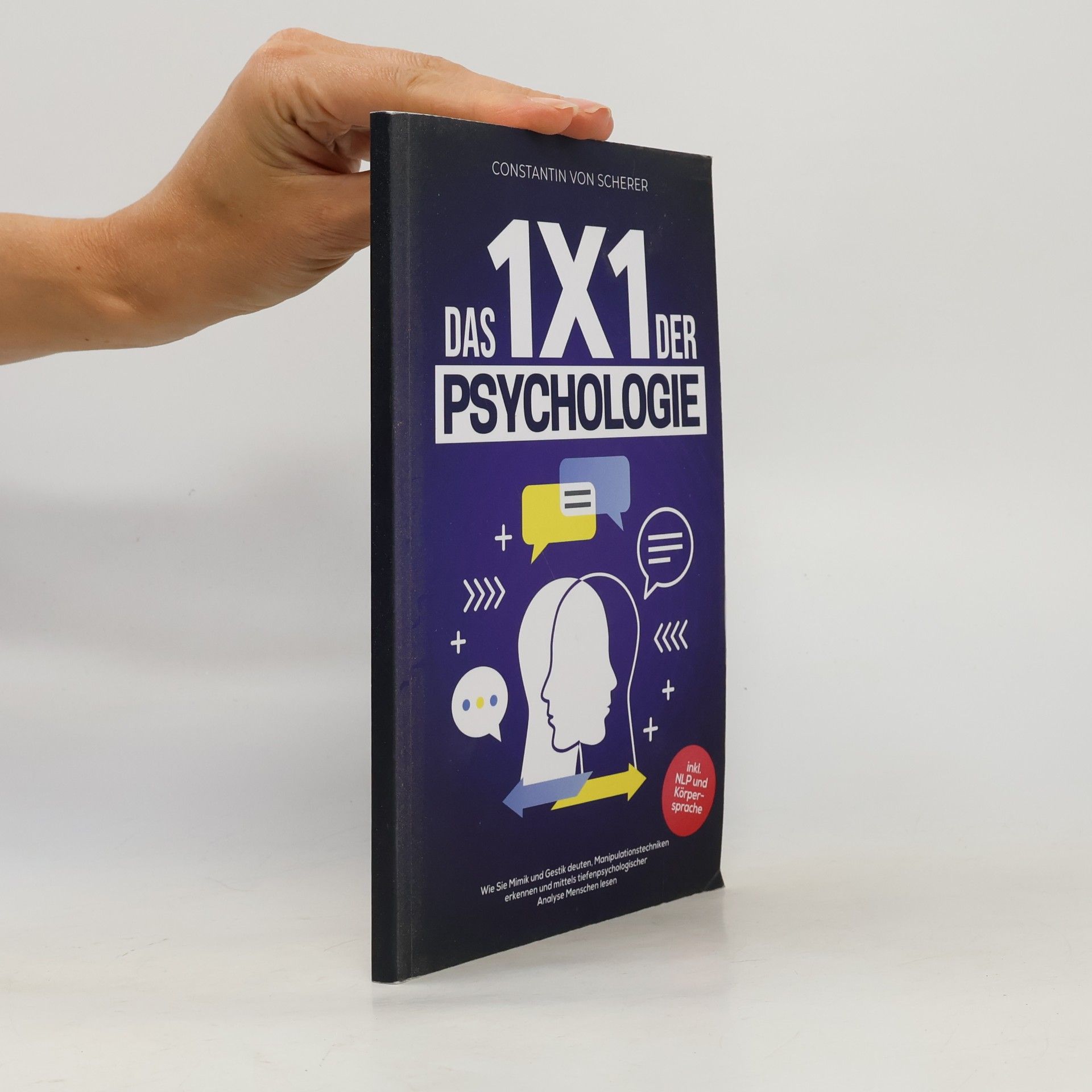 Constantin von Scherer Das 1x1 der Psychologie