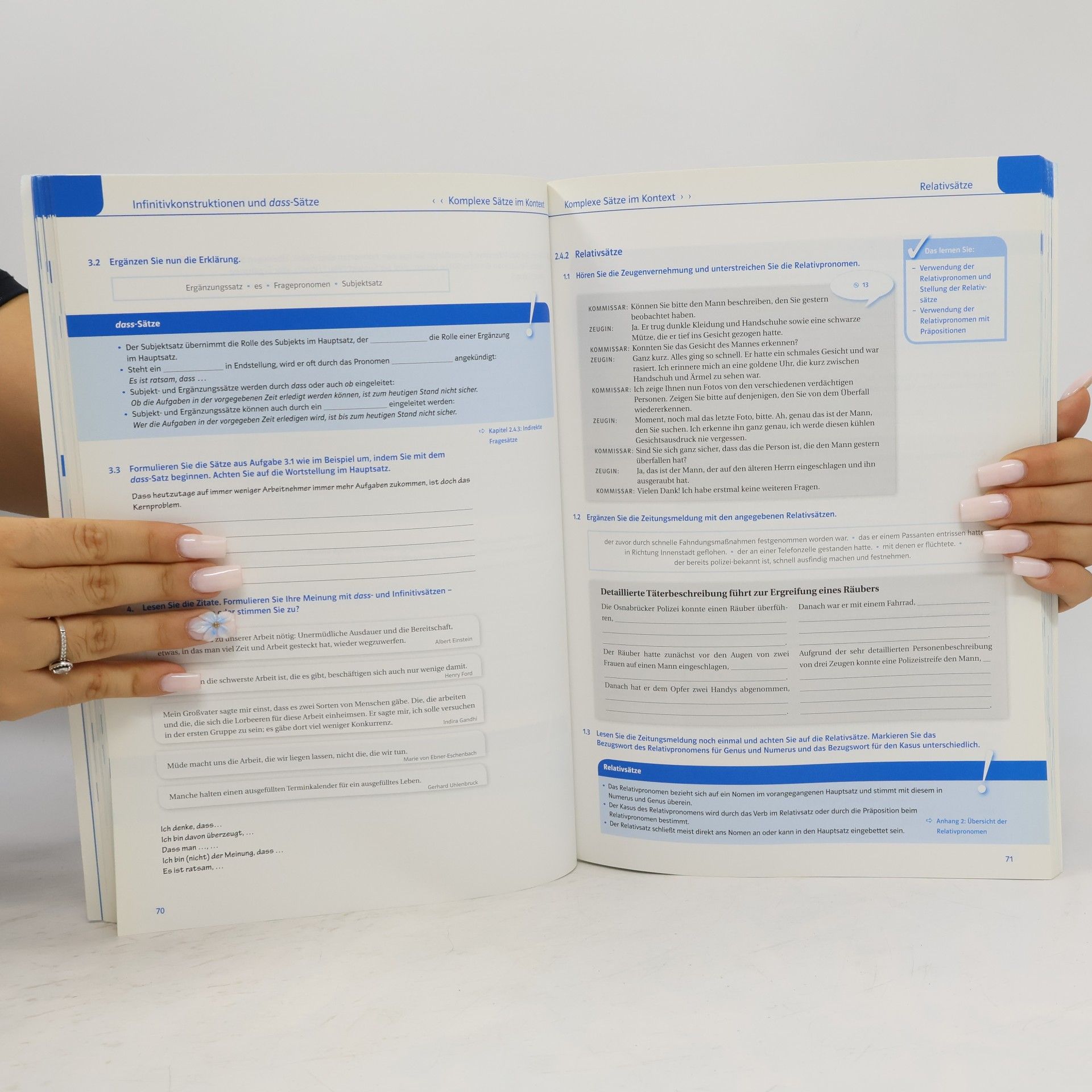 Christian Fandrych Klipp und Klar : Übungsgrammatik Mittelstufe B2
