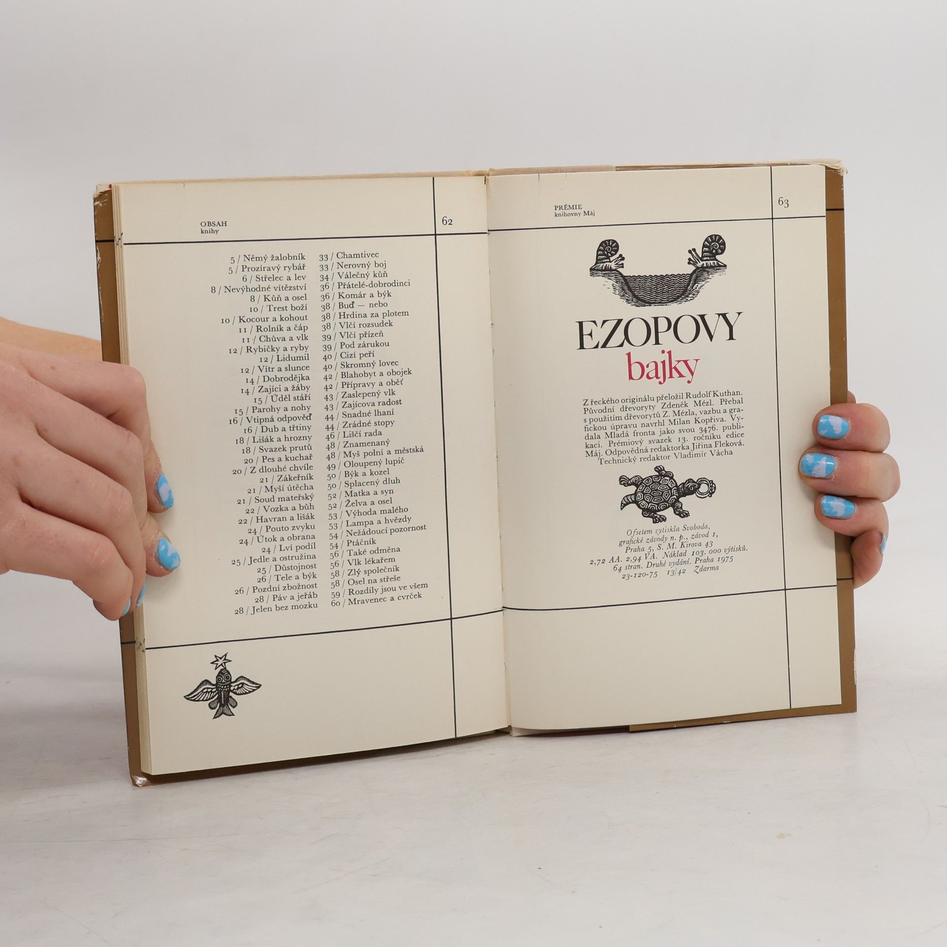 Autores varios Ezopovy bajky