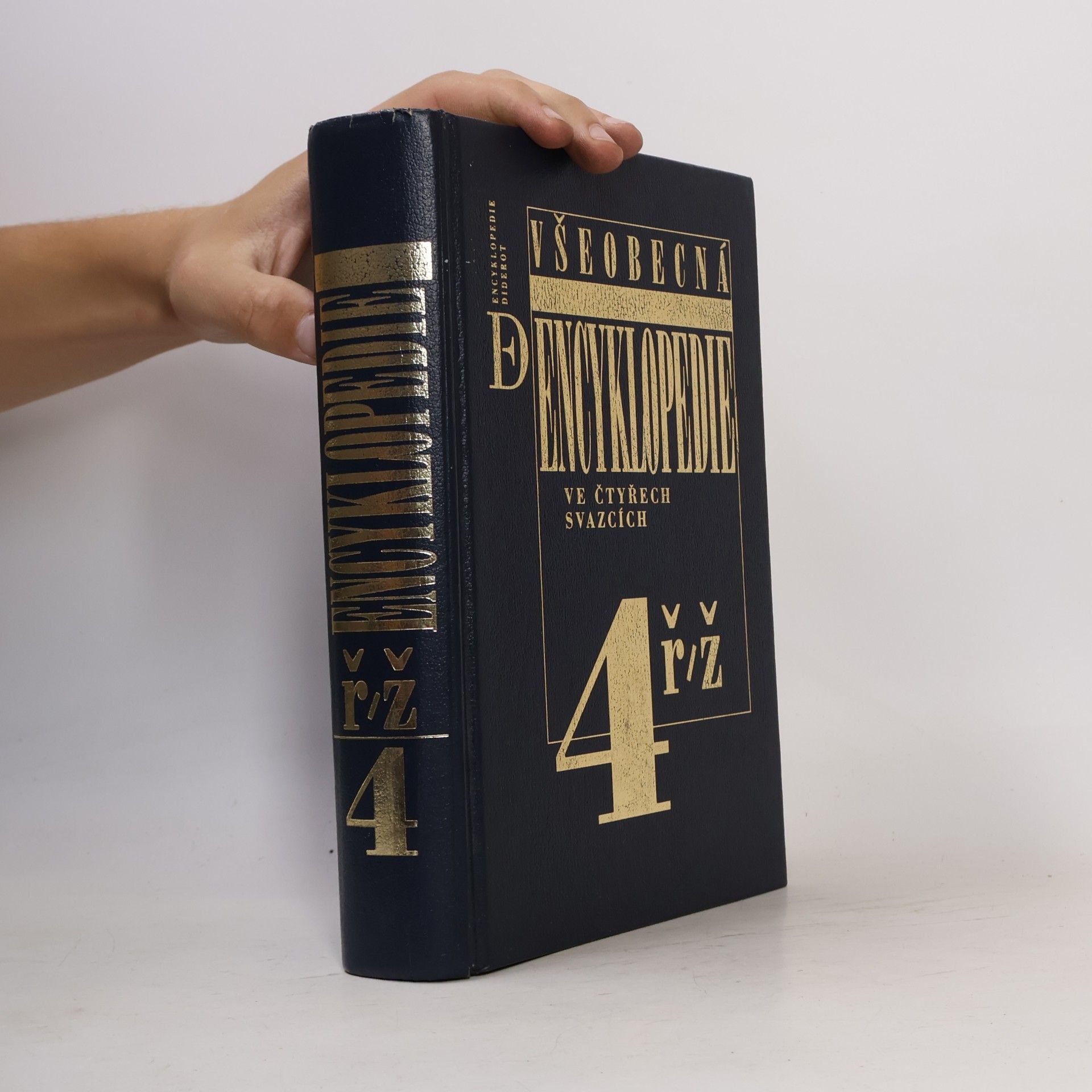 Autorenkollektiv Všeobecná encyklopedie ve čtyřech svazcích, díl 4 - ř/ž