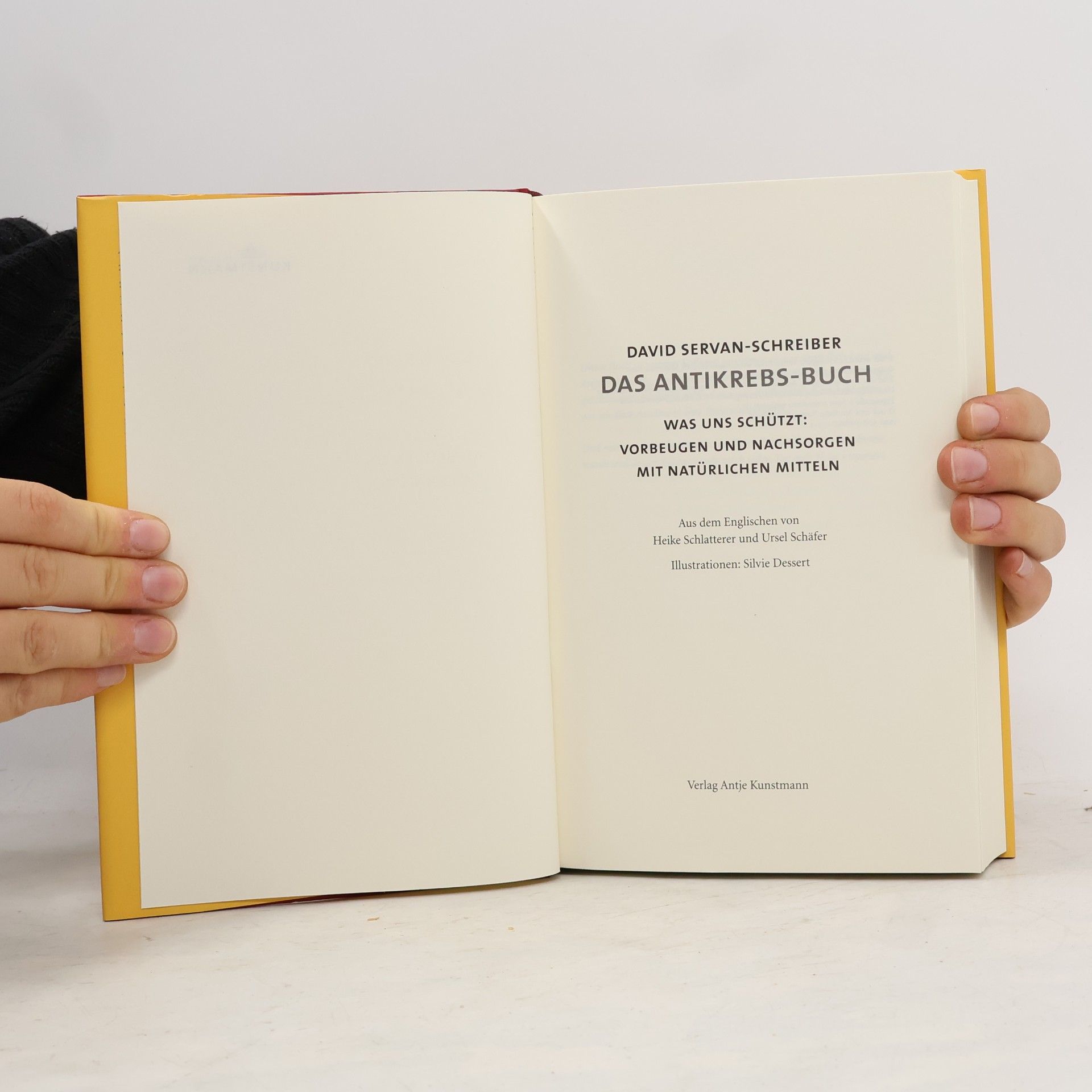 David Servan Schreiber Das Antikrebs-Buch
