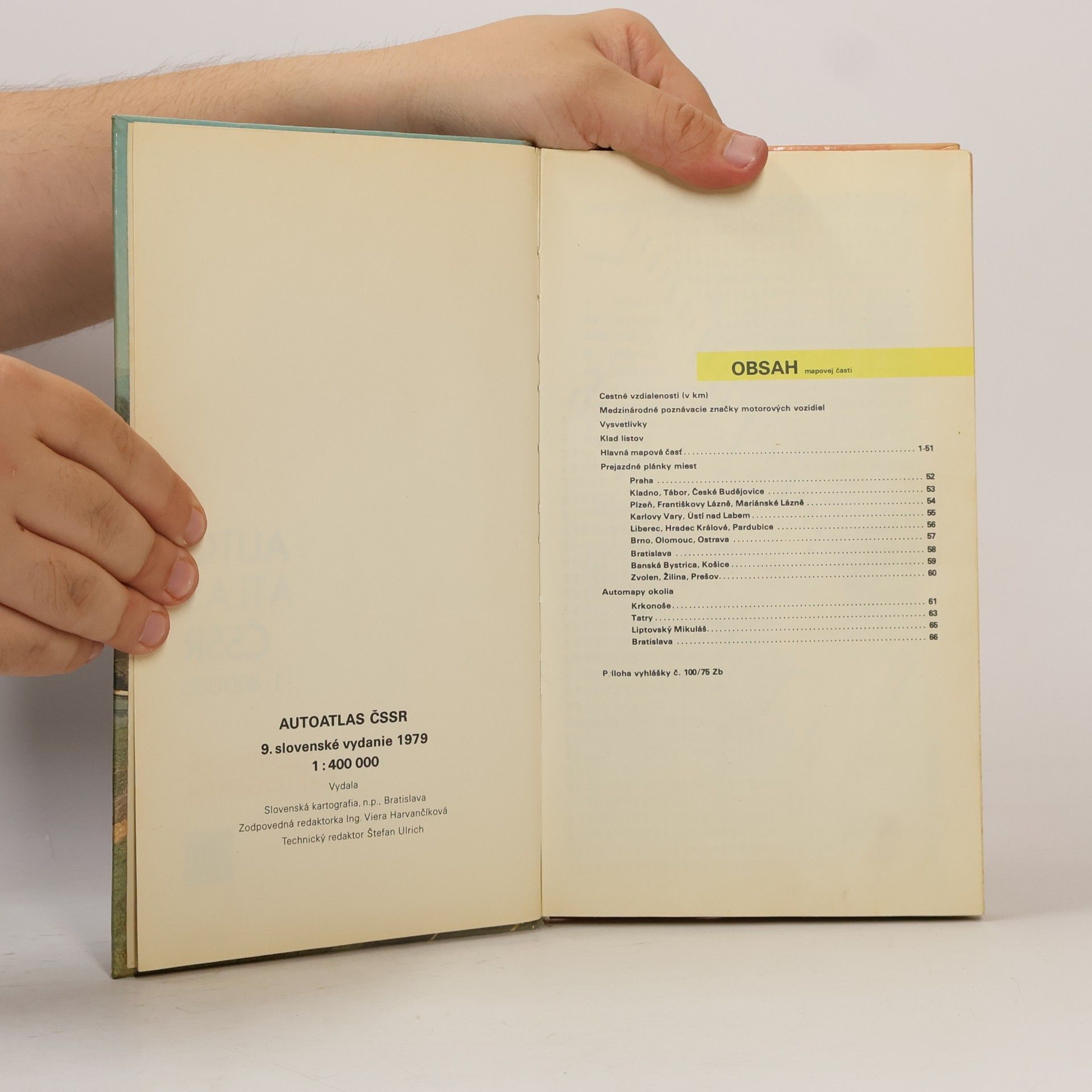 Autorenkollektiv Autoatlas ČSSR