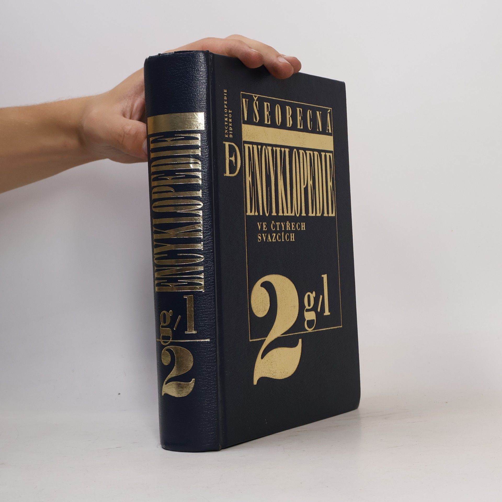 Autorenkollektiv Všeobecná encyklopedie ve čtyřech svazcích 2. g-l