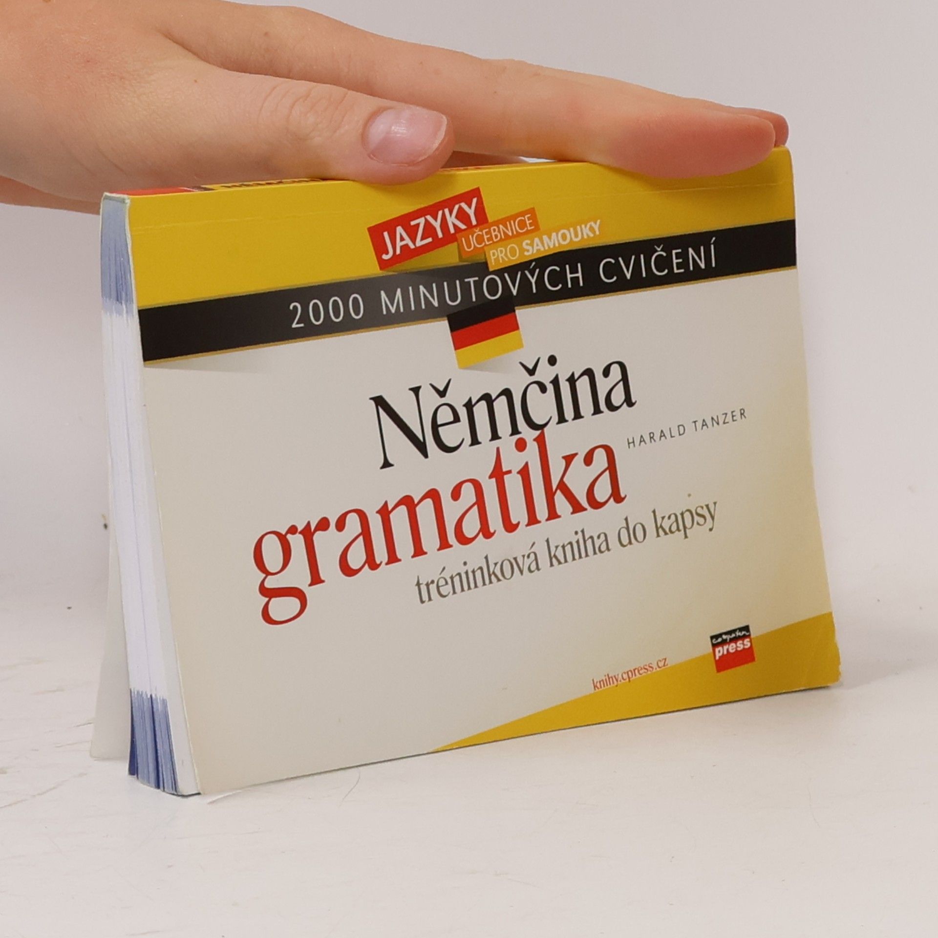 Harald Tanzer Němčina-gramatika,tréninková kniha do kapsy