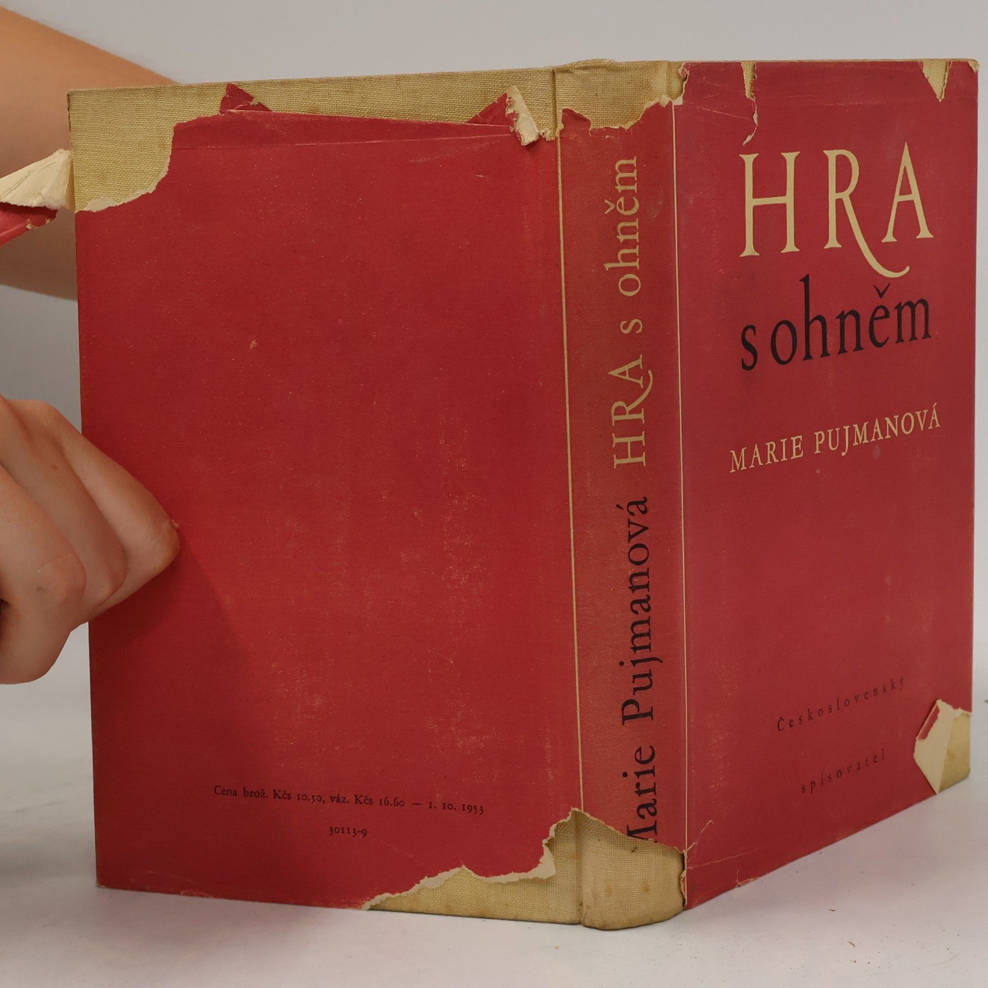 Marie Pujmanová Hra s ohněm