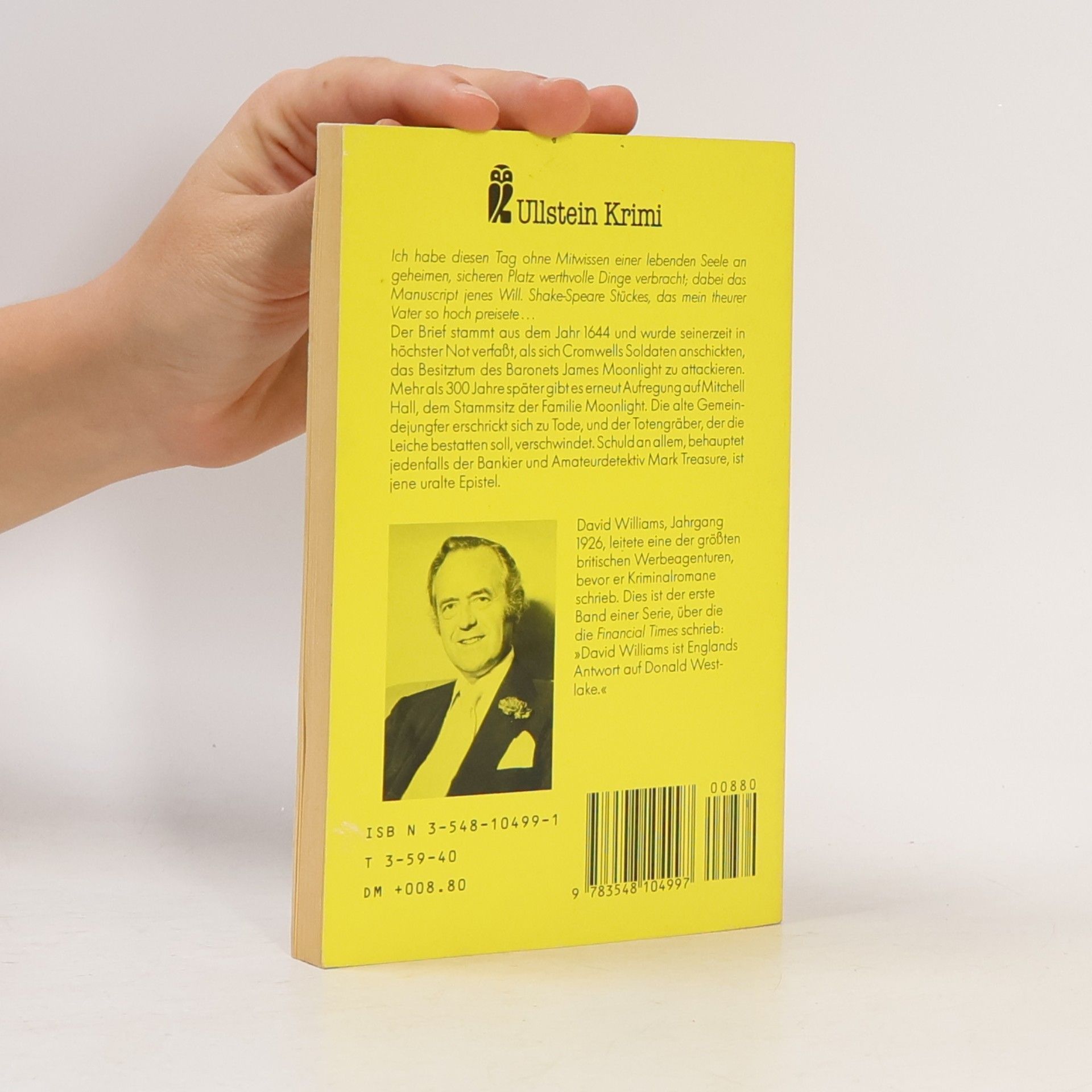 David Walliams Die unheilige Schrift