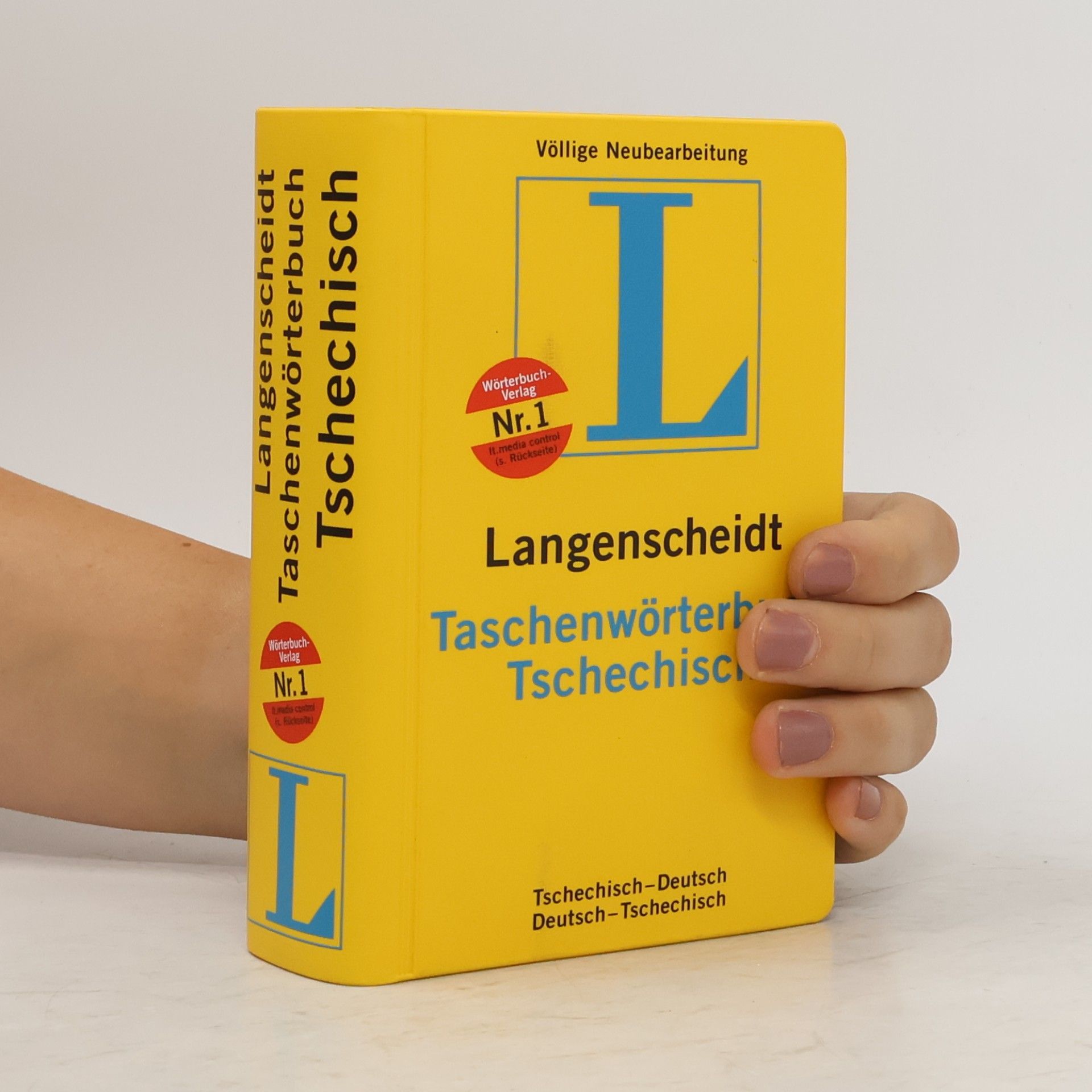 Helgunde Henschel Langenscheidt Taschenwörterbuch Tschechisch. Kapesní slovník česko-německý, německo-český
