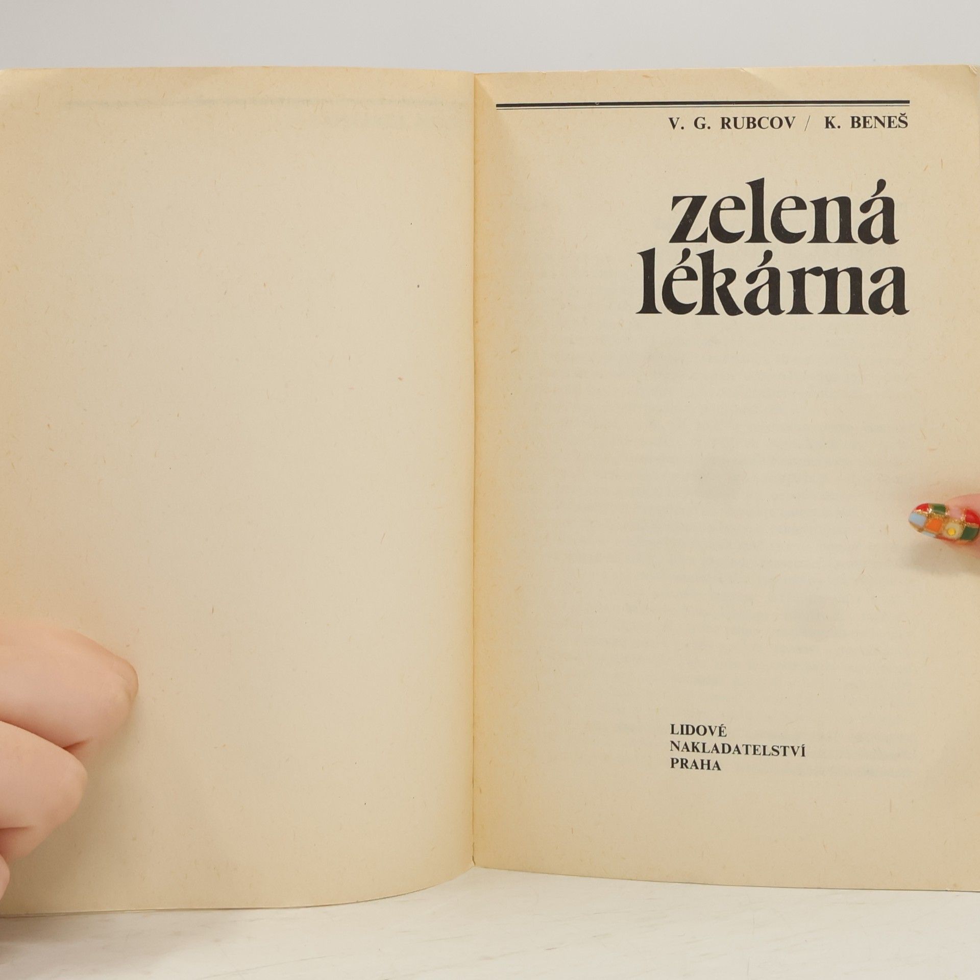 V. G. Rubcov Zelená lékárna