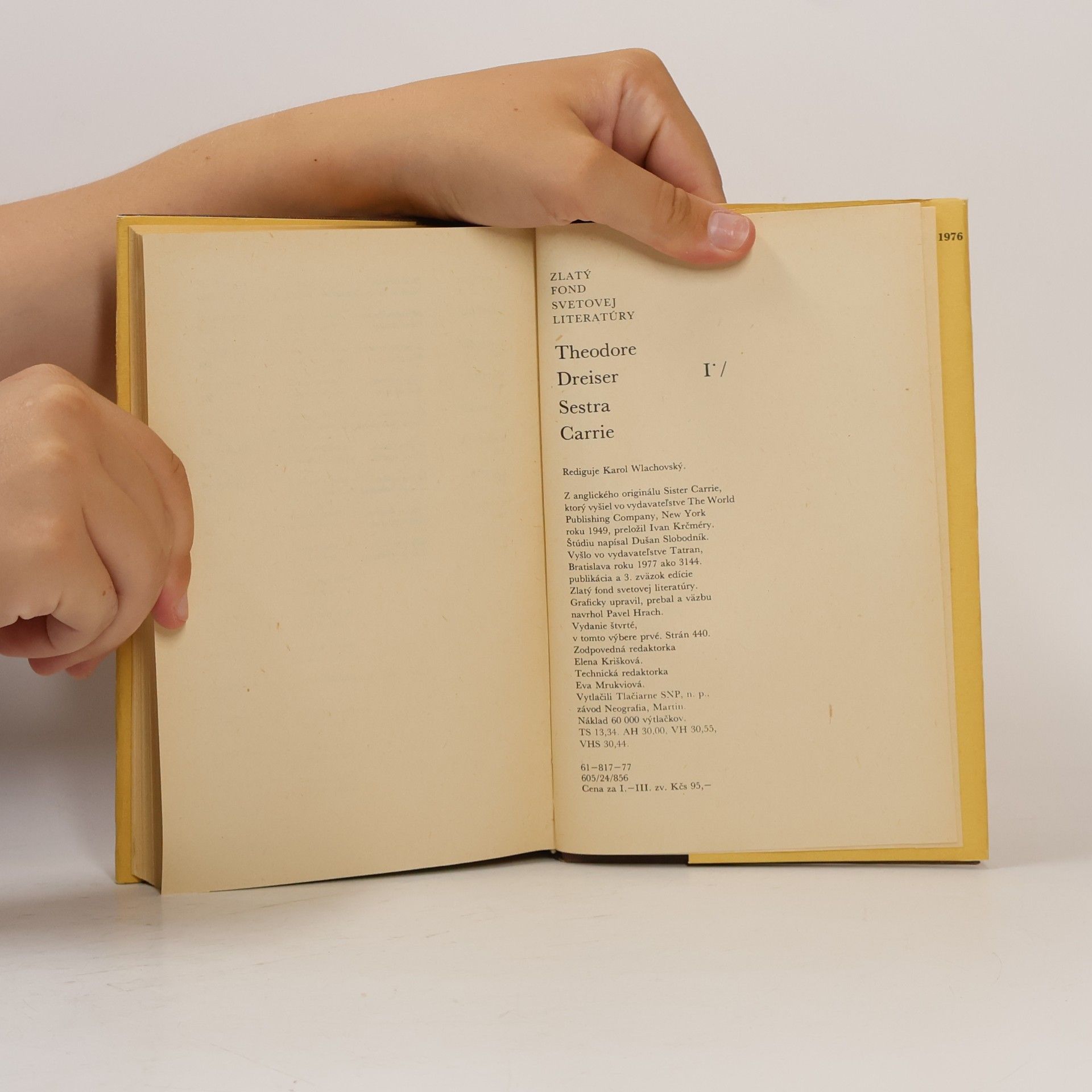 Theodore Dreiser Sestra Carrie