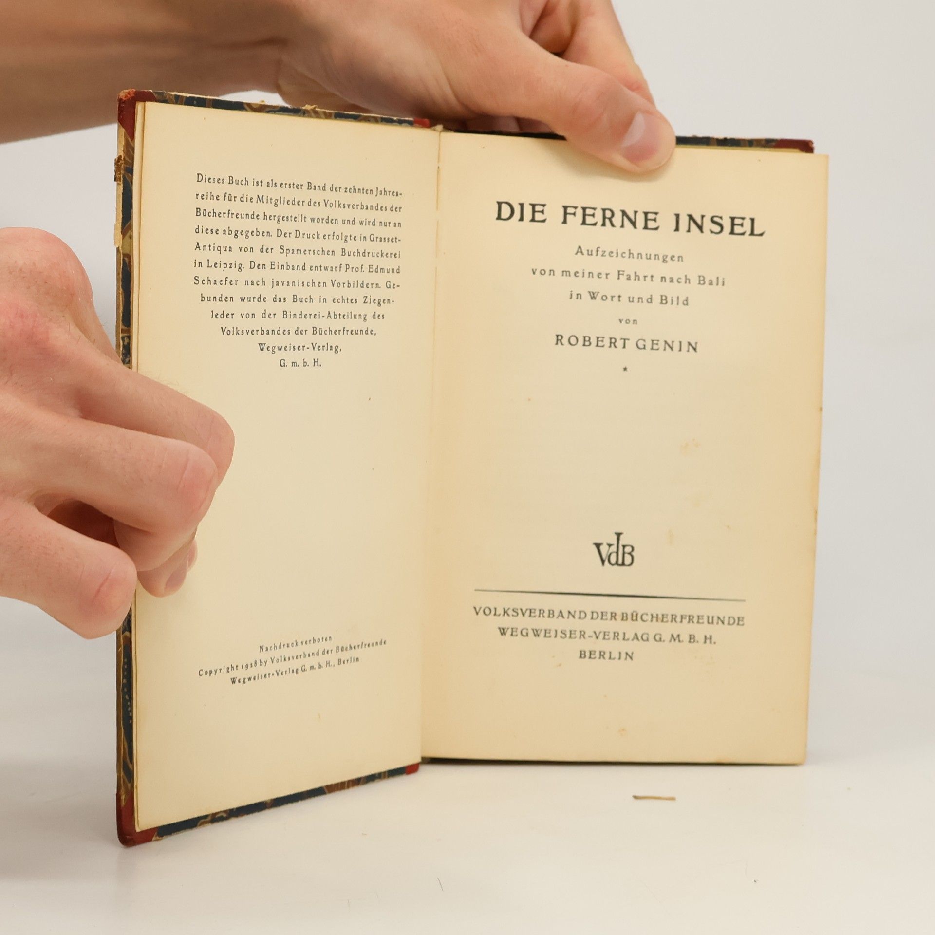 Robert Genin Die ferne Insel