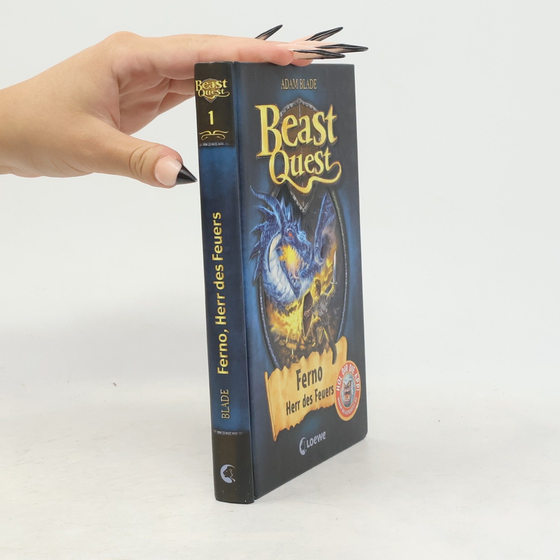 Adam Blade Beast Quest 01. Ferno, Herr des Feuers