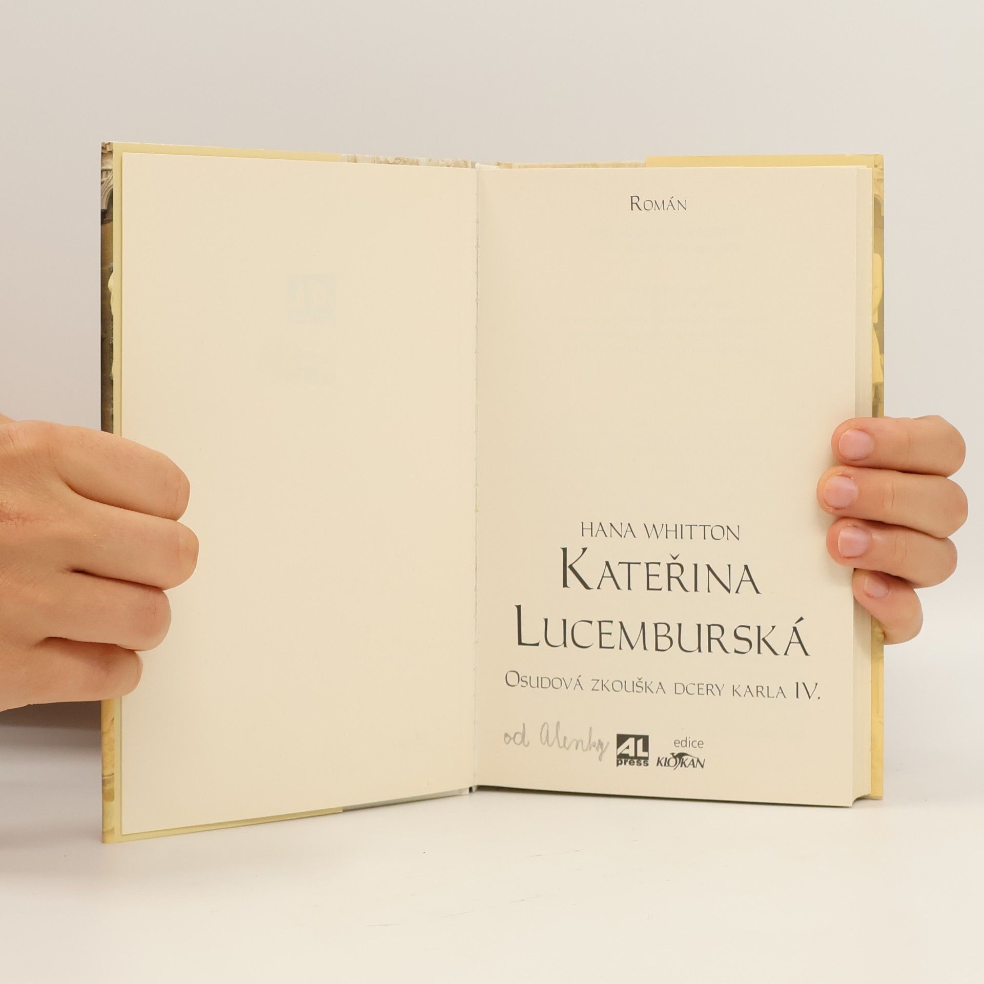 Hana Parkánová-Whitton Kateřina Lucemburská