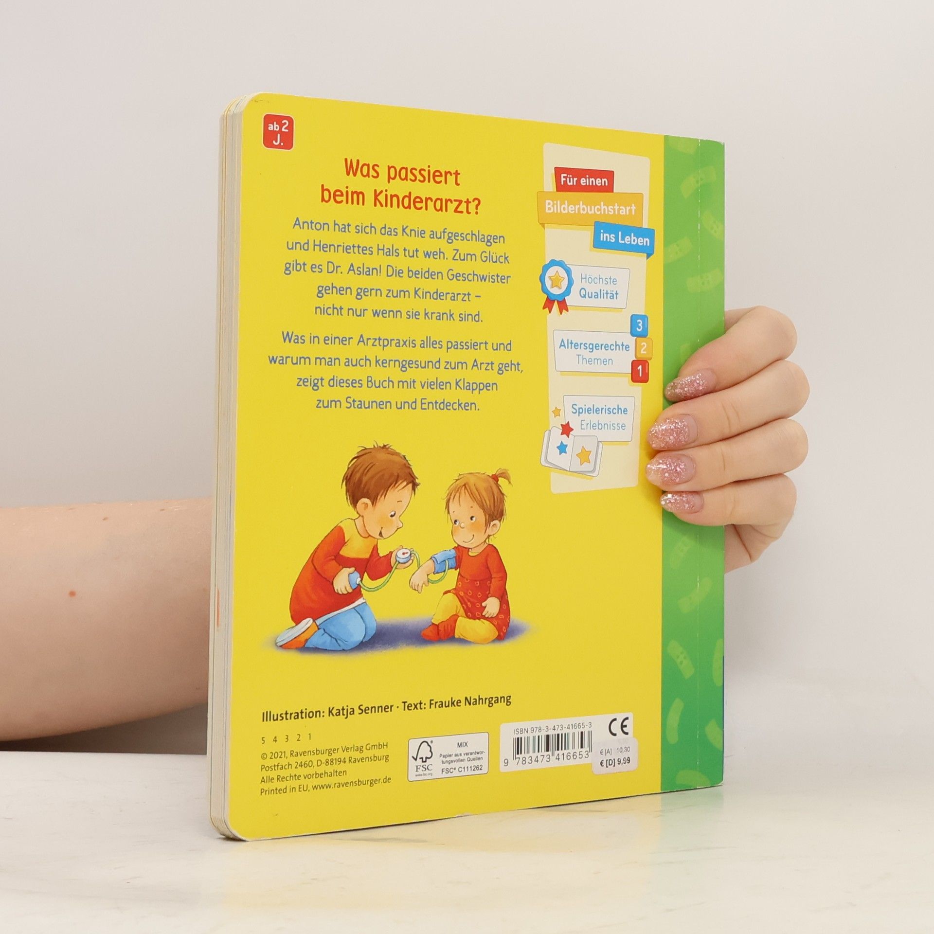 Frauke Nahrgang Mein Besuch beim Kinderarzt