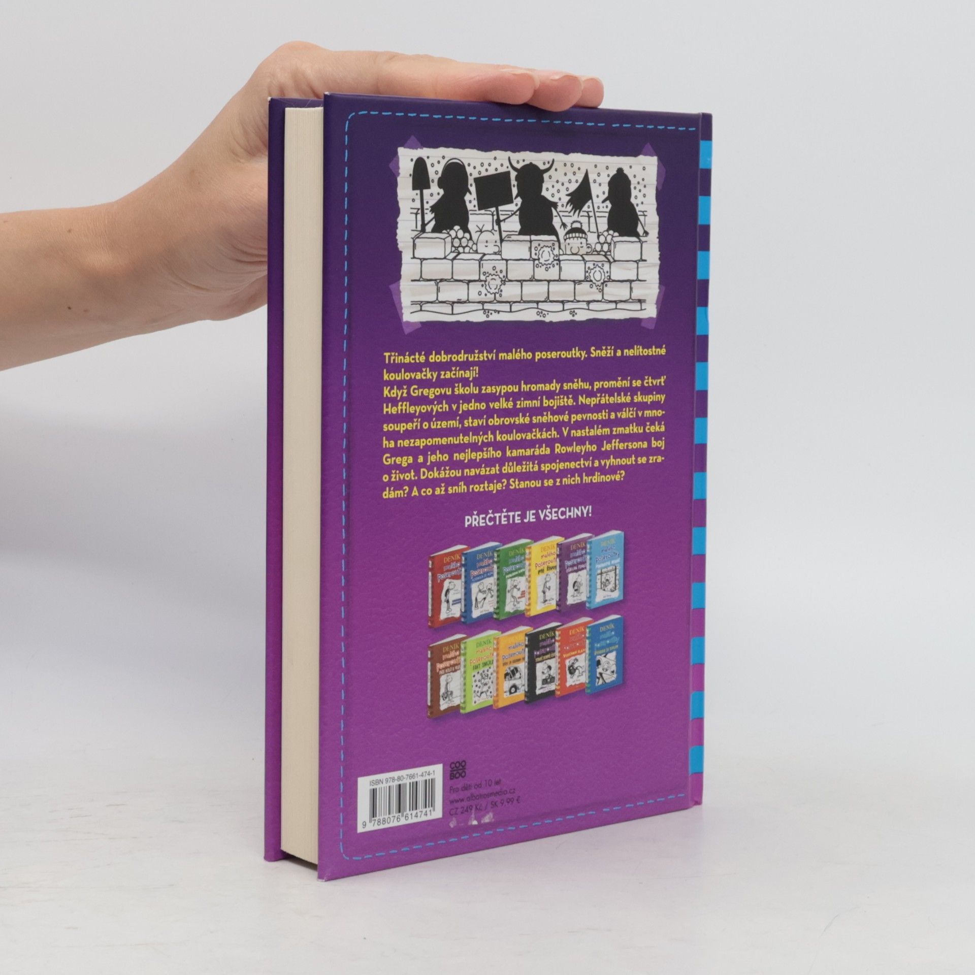 Jeff Kinney Deník malého poseroutky 13. Radosti zimy