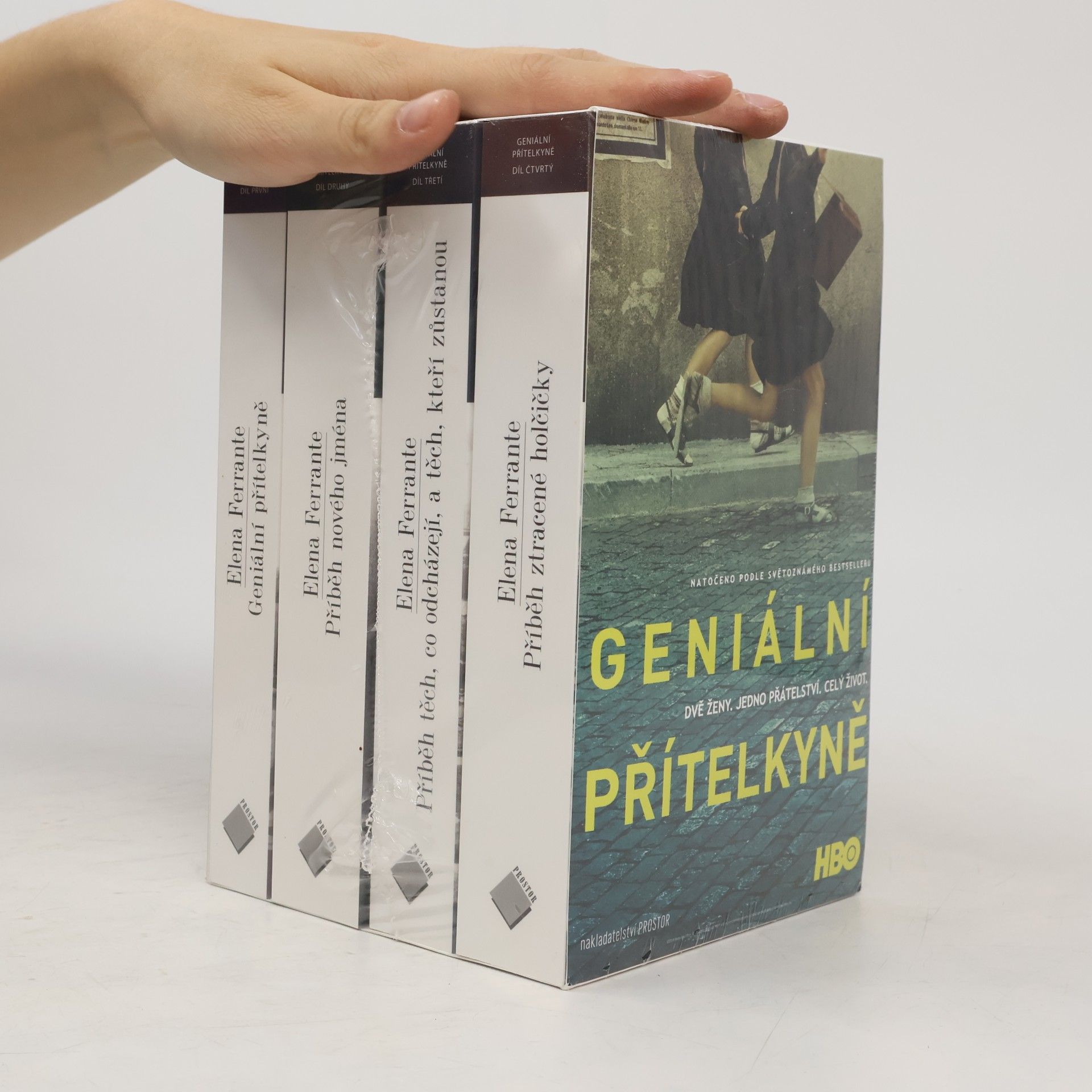 Elena Ferrante Geniální přítelkyně 1-4
