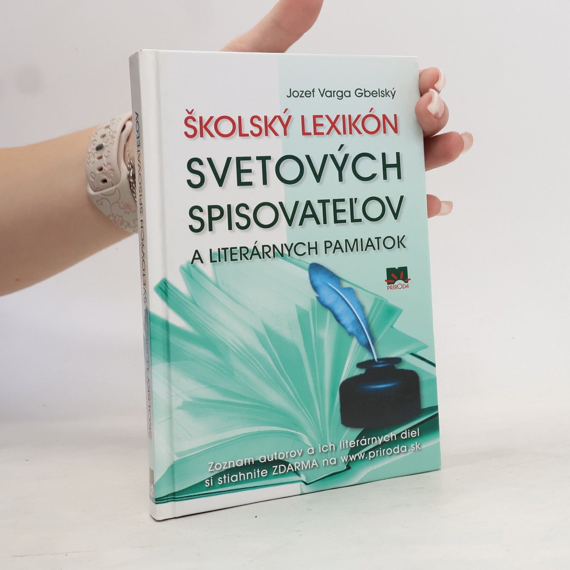 Jozef Varga Gbelský Školský lexikón svetových spisovateľov a literárnych pamiatok