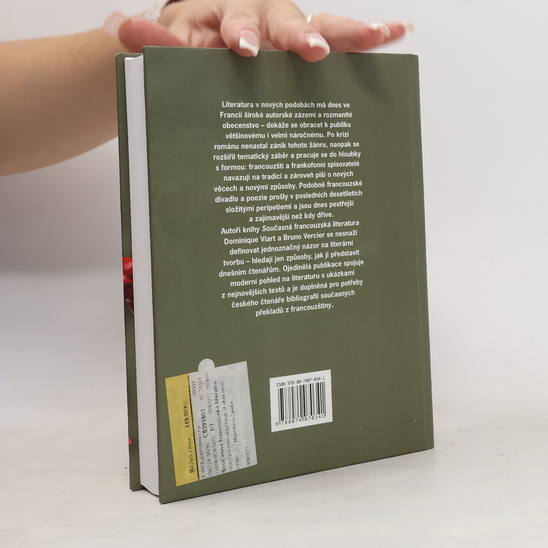 Dominique Viart Současná francouzská literatura