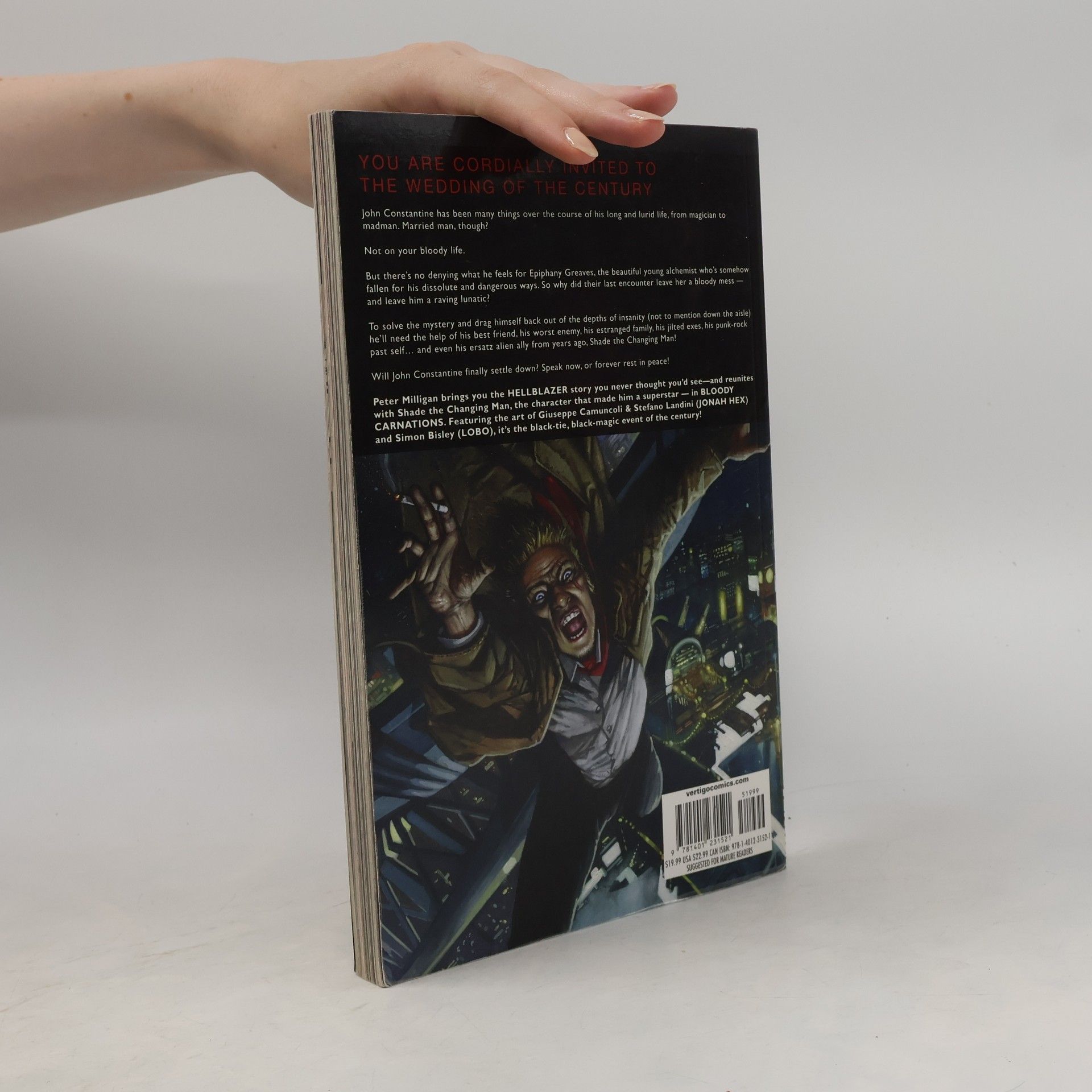 Peter Milligan John Constantine: Hellblazer: Bloody Carnations