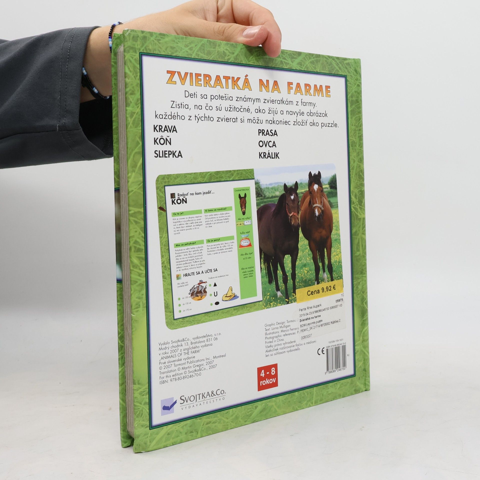 Kolektiv autorů Zvieratká na farme