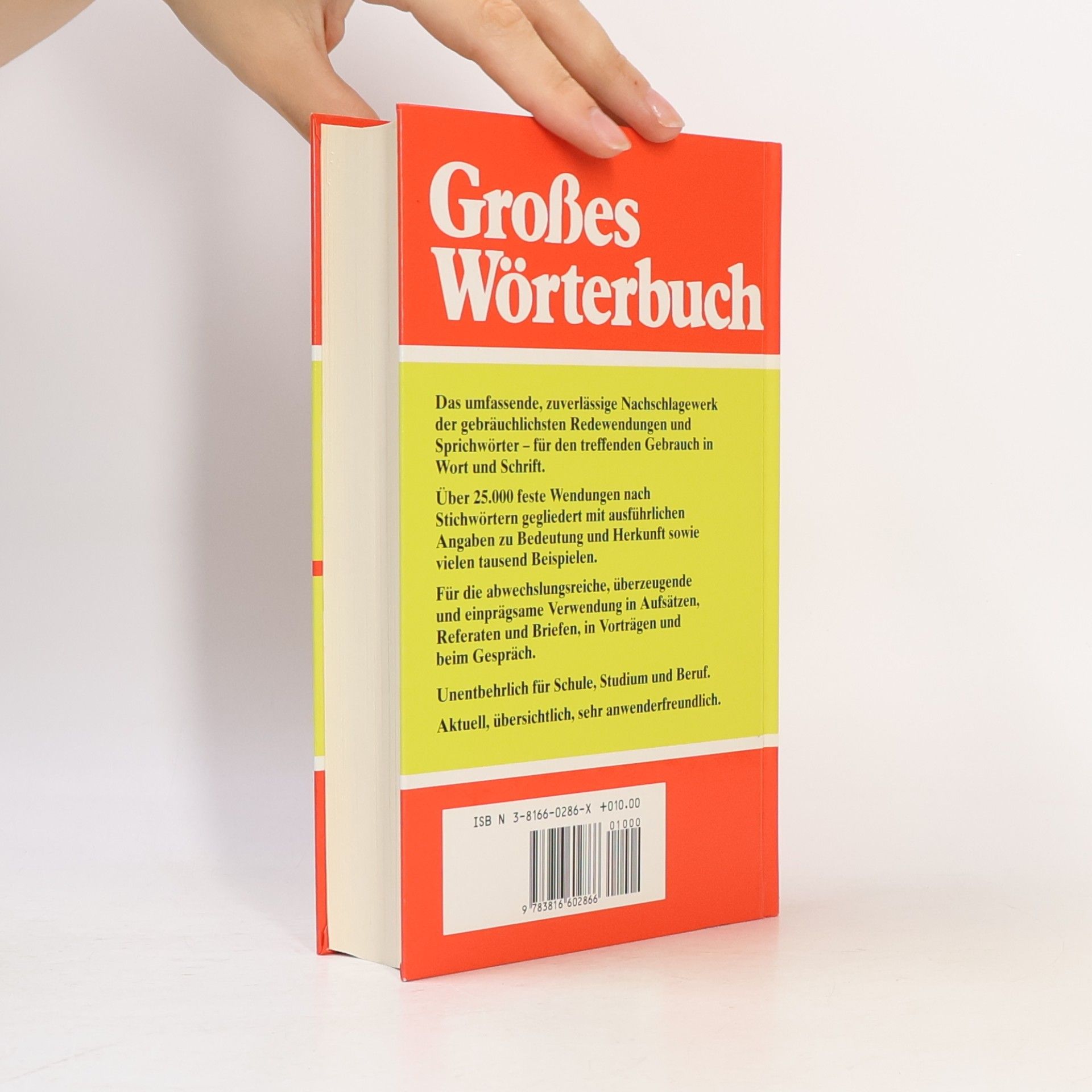 Christa Marsen Großes Wörterbuch Deutsch : Redewendungen und sprichwörtliche Redensarten