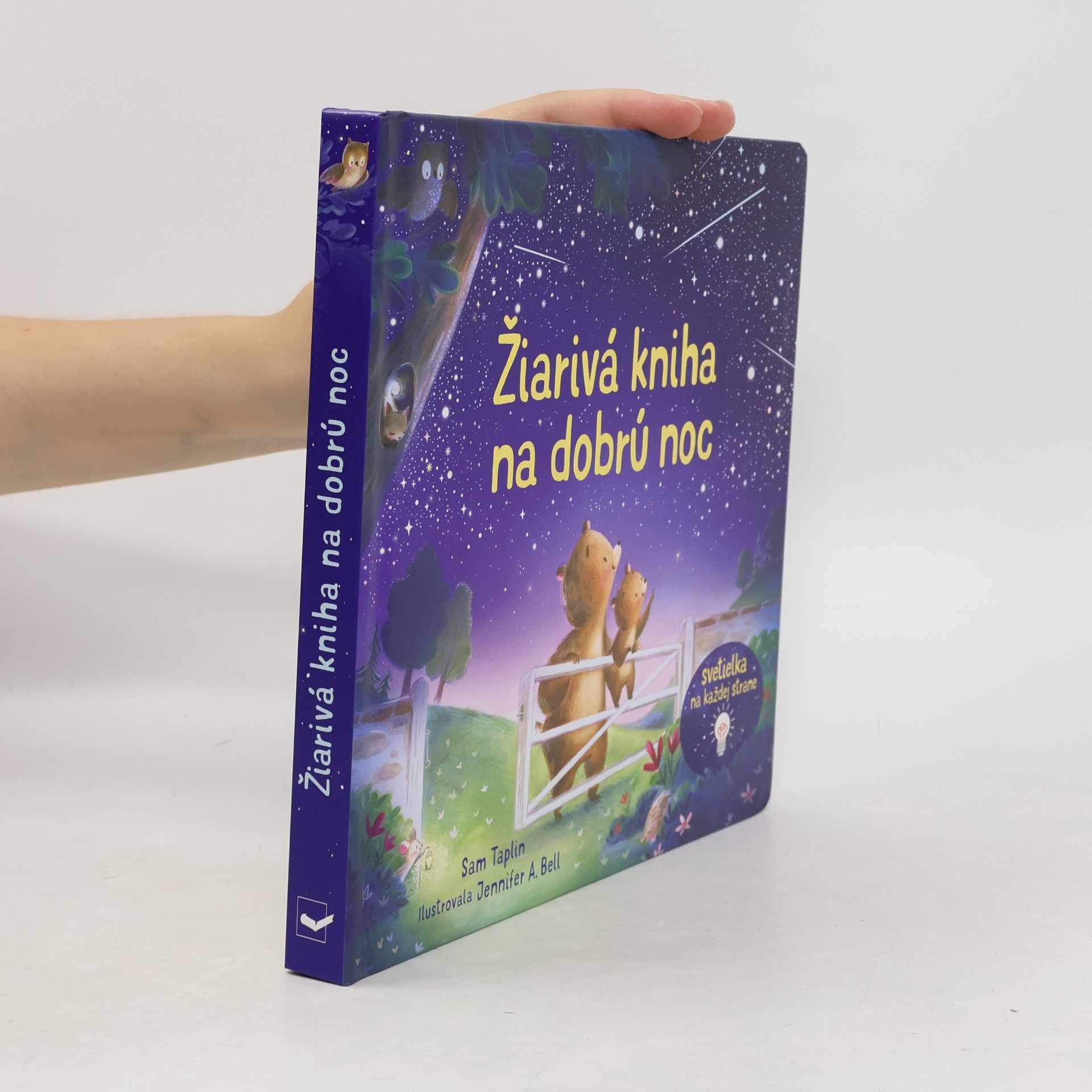 Sam Taplin Žiarivá kniha na dobrú noc
